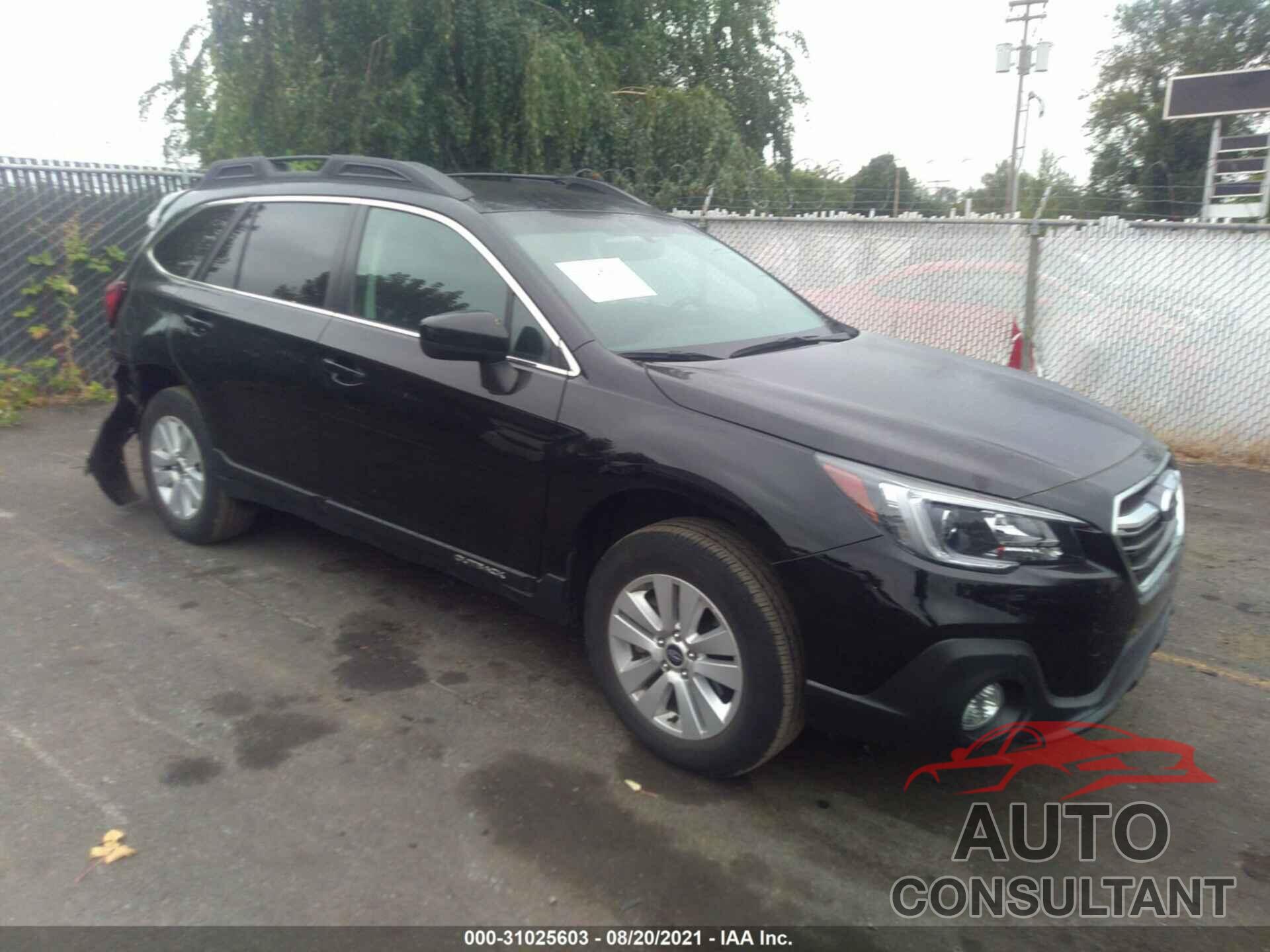SUBARU OUTBACK 2018 - 4S4BSACC8J3329202