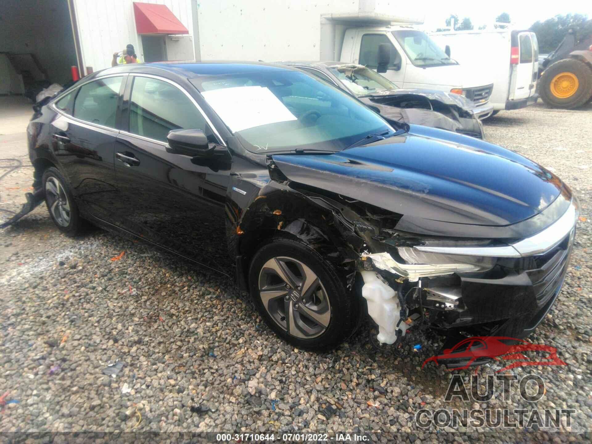 HONDA INSIGHT 2019 - 19XZE4F51KE018195