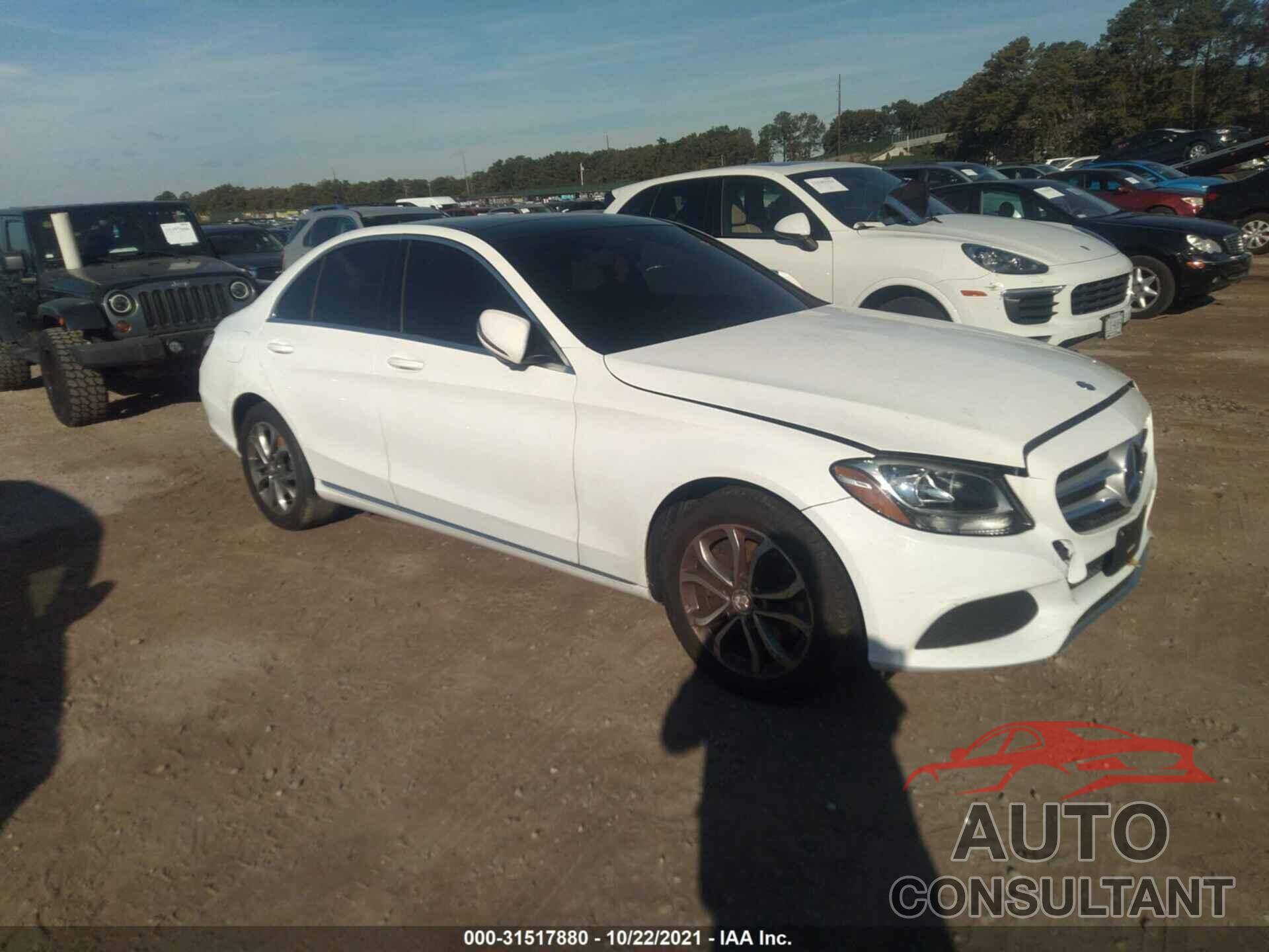 MERCEDES-BENZ C-CLASS 2016 - 55SWF4KBXGU107453
