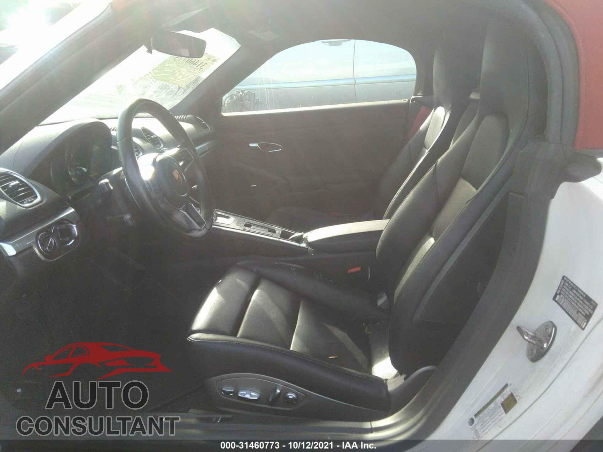 PORSCHE 718 BOXSTER 2018 - WP0CA2A83JS210320