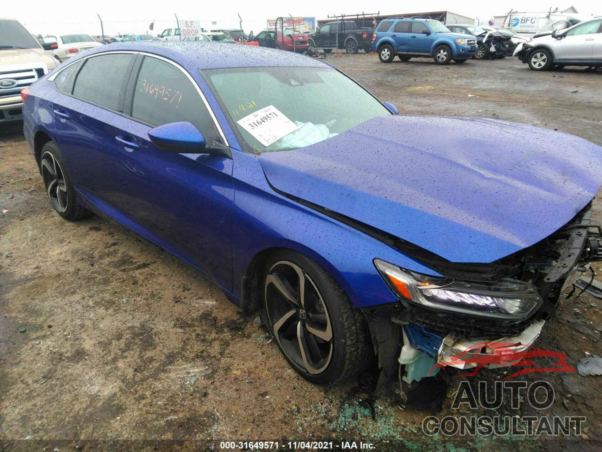 HONDA ACCORD SEDAN 2019 - 1HGCV1F38KA037012