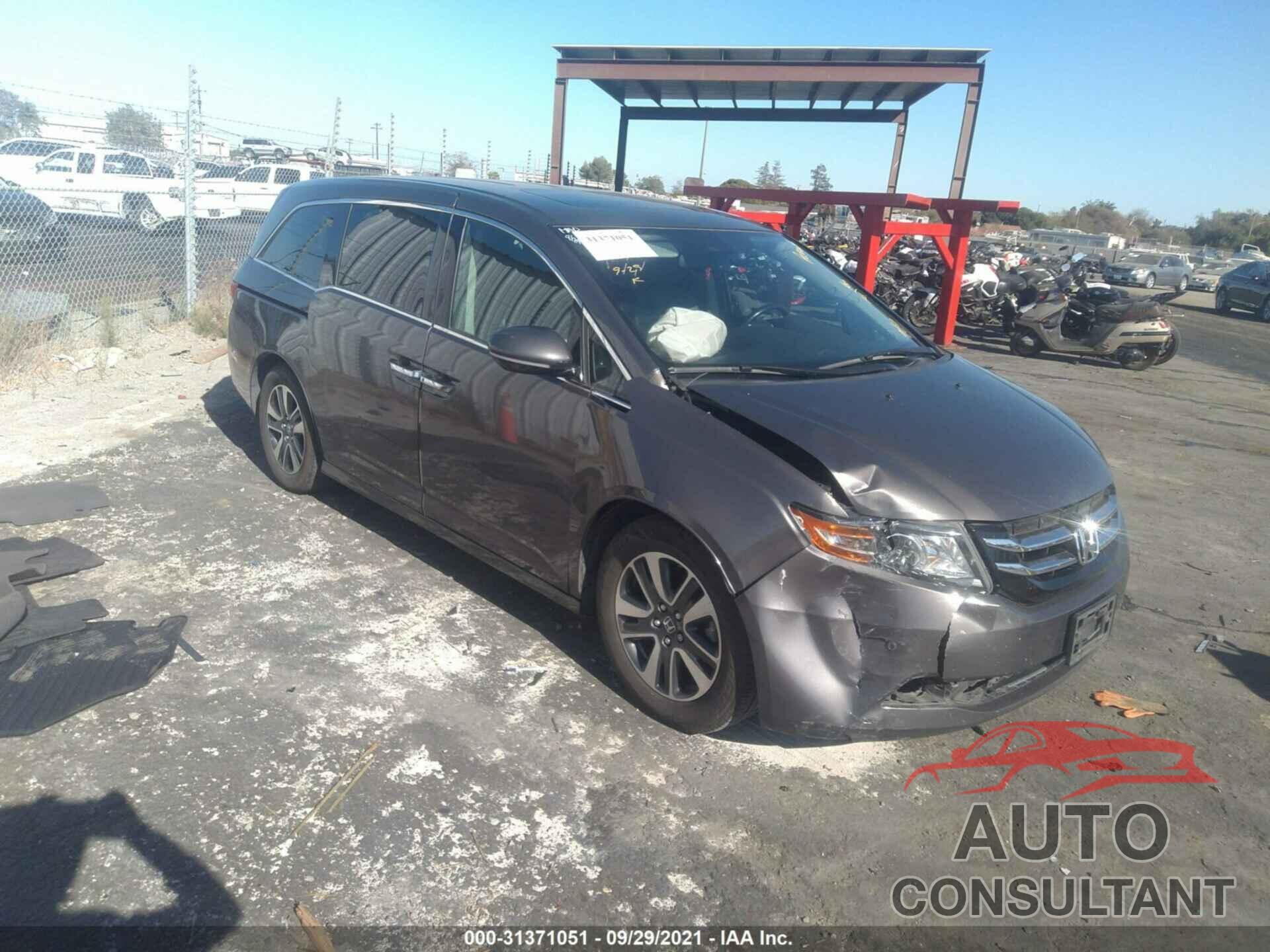 HONDA ODYSSEY 2016 - 5FNRL5H97GB055474