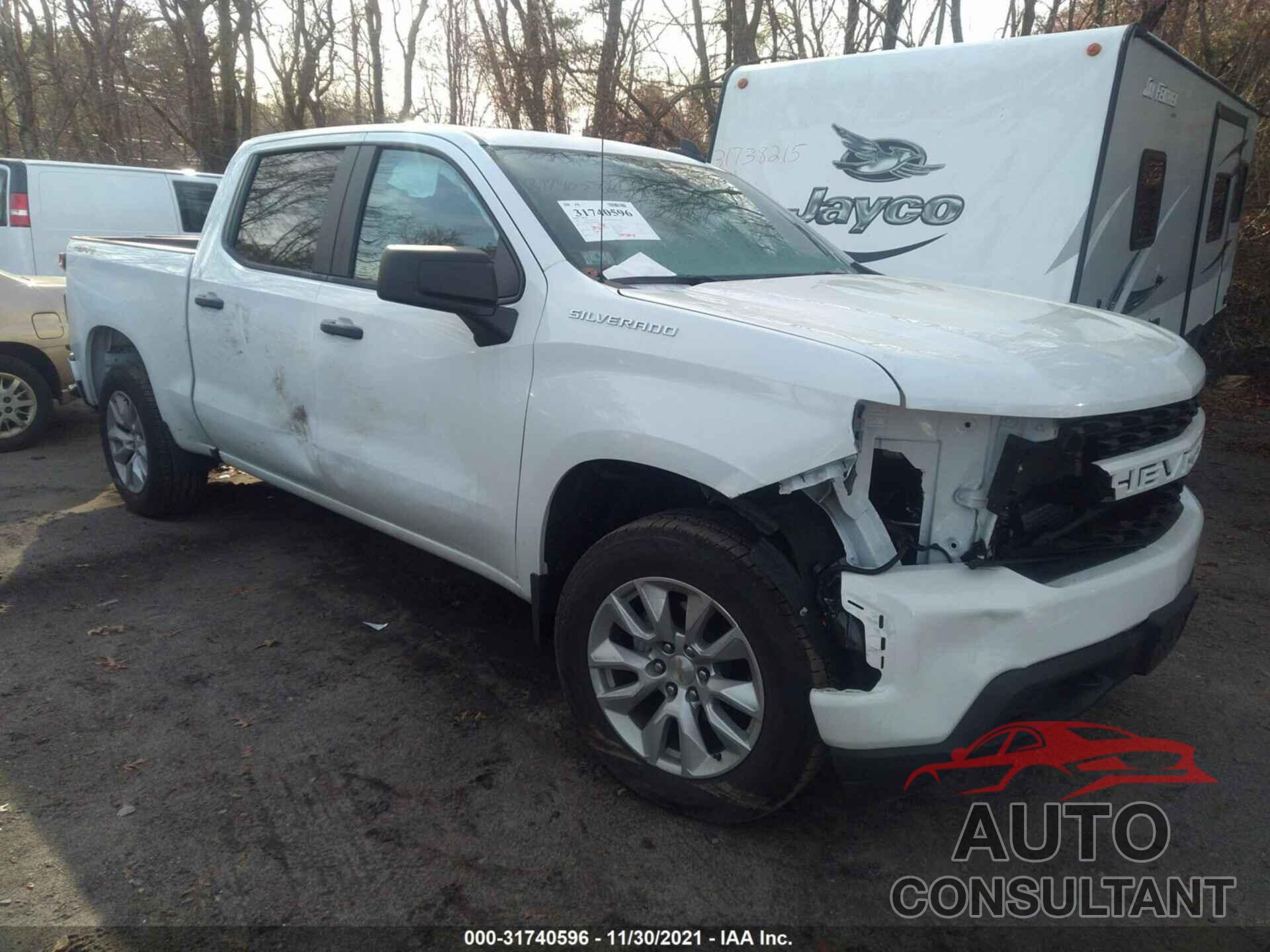 CHEVROLET SILVERADO 1500 2021 - 3GCPYBEK5MG396330