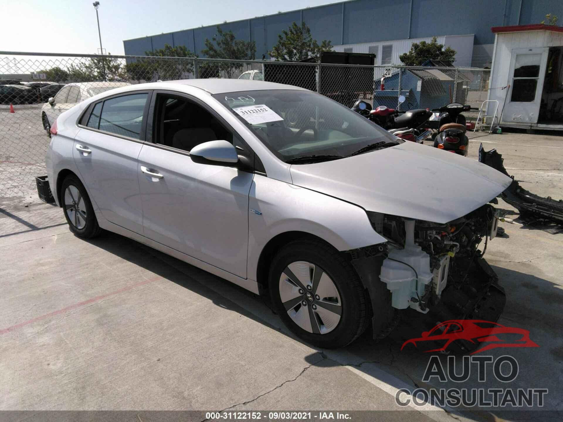 HYUNDAI IONIQ HYBRID 2019 - KMHC65LC4KU130918