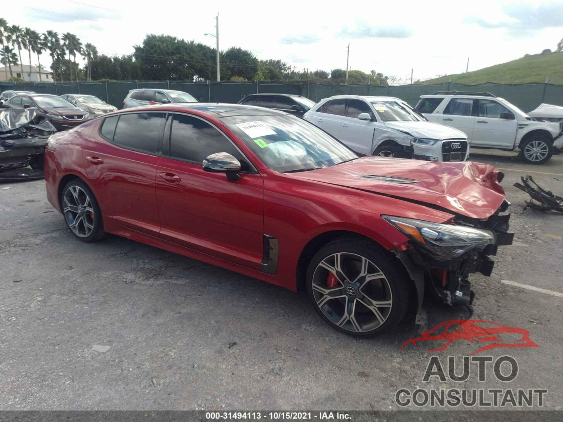 KIA STINGER 2021 - KNAE45LCXM6087788