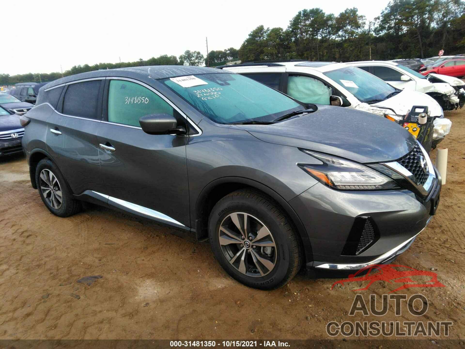 NISSAN MURANO 2021 - 5N1AZ2AS2MC101708