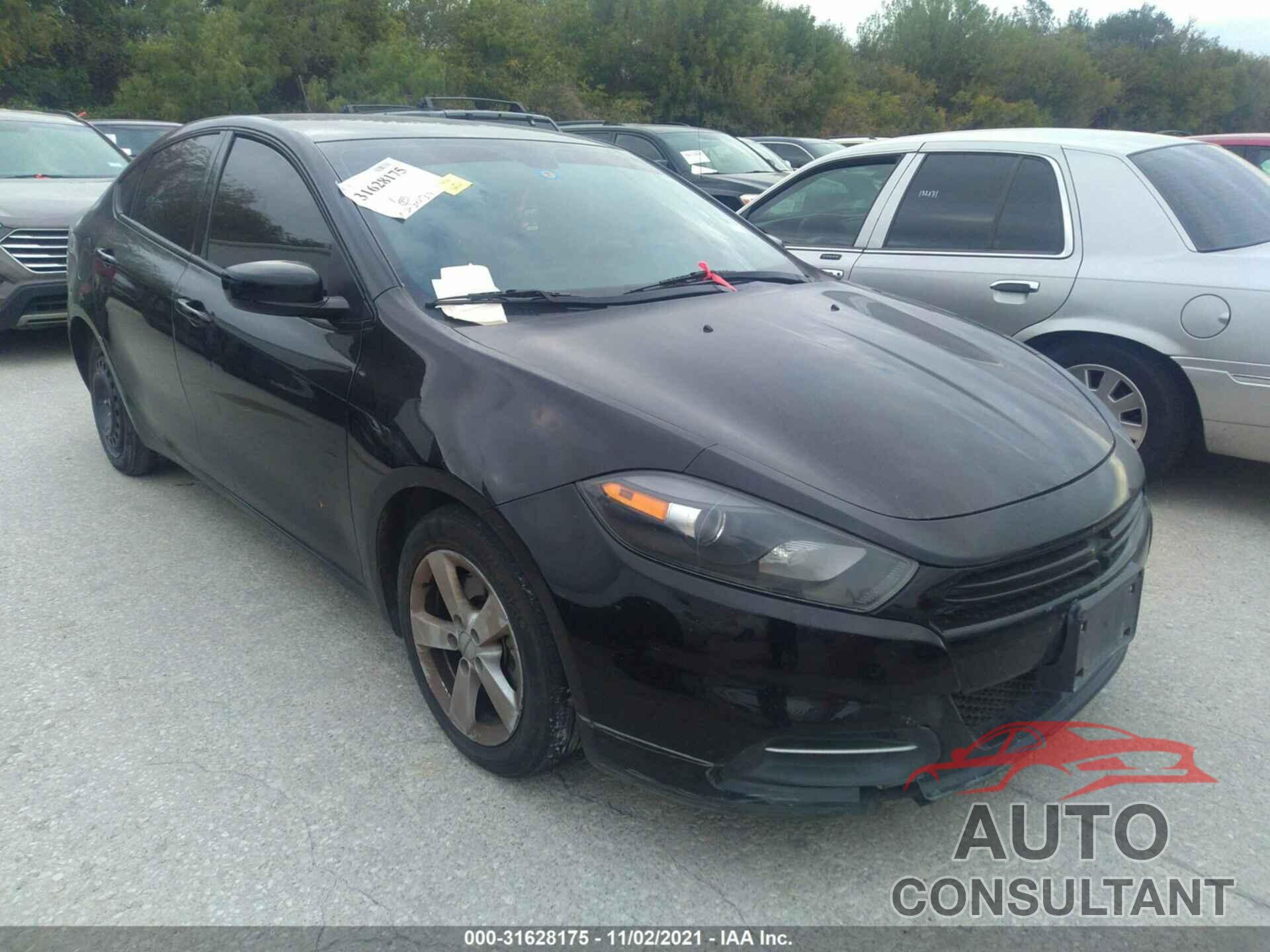 DODGE DART 2016 - 1C3CDFBA9GD570466