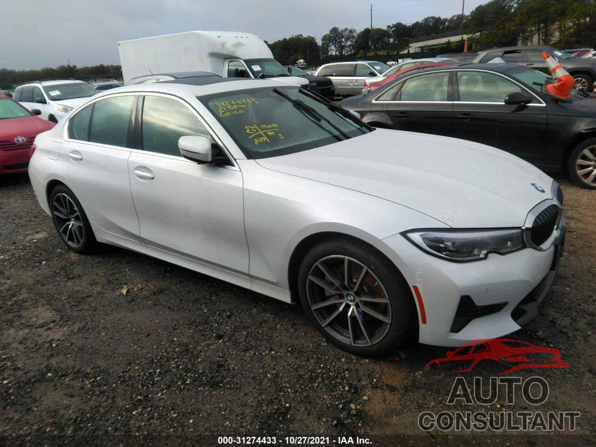 BMW 3 SERIES 2021 - 3MW5R7J09M8B52225