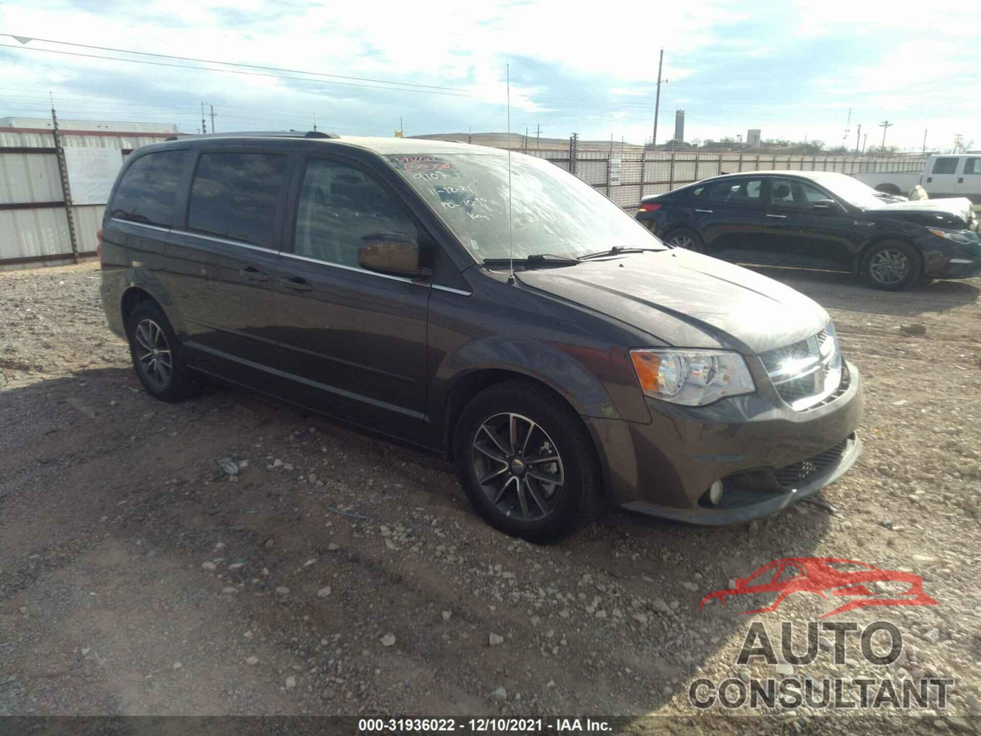 DODGE GRAND CARAVAN 2017 - 2C4RDGCG1HR869107