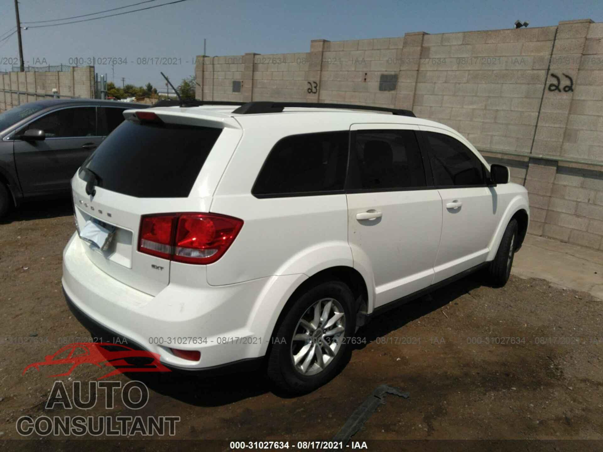 DODGE JOURNEY 2016 - 3C4PDDBG8GT173041