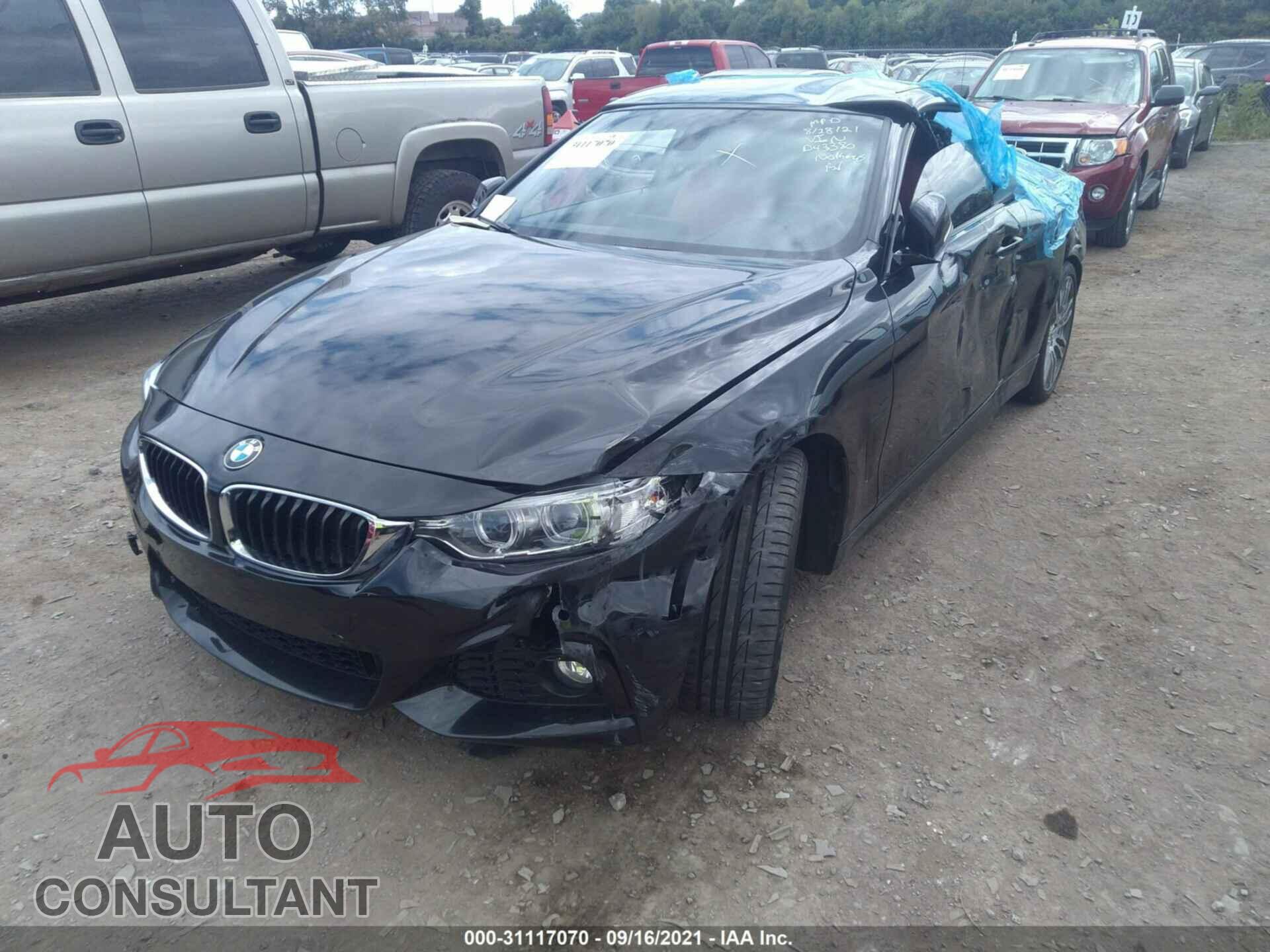 BMW 4 SERIES 2017 - WBA4U7C50H5D43380