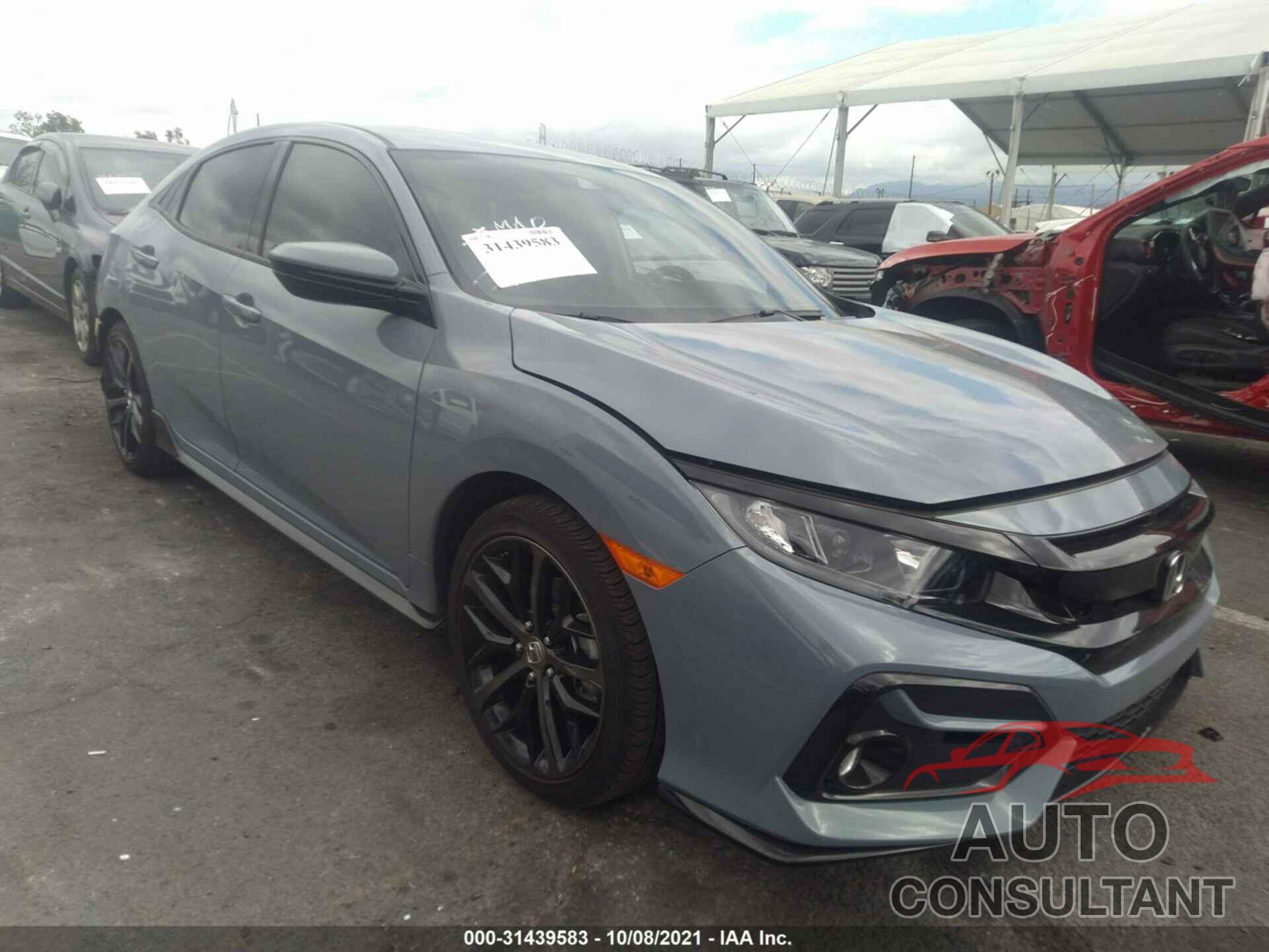HONDA CIVIC HATCHBACK 2021 - SHHFK7H45MU418189