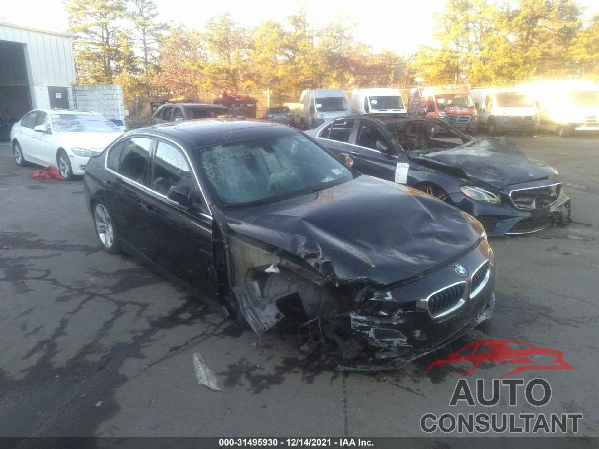 BMW 3 SERIES 2017 - WBA8D9G36HNU61534