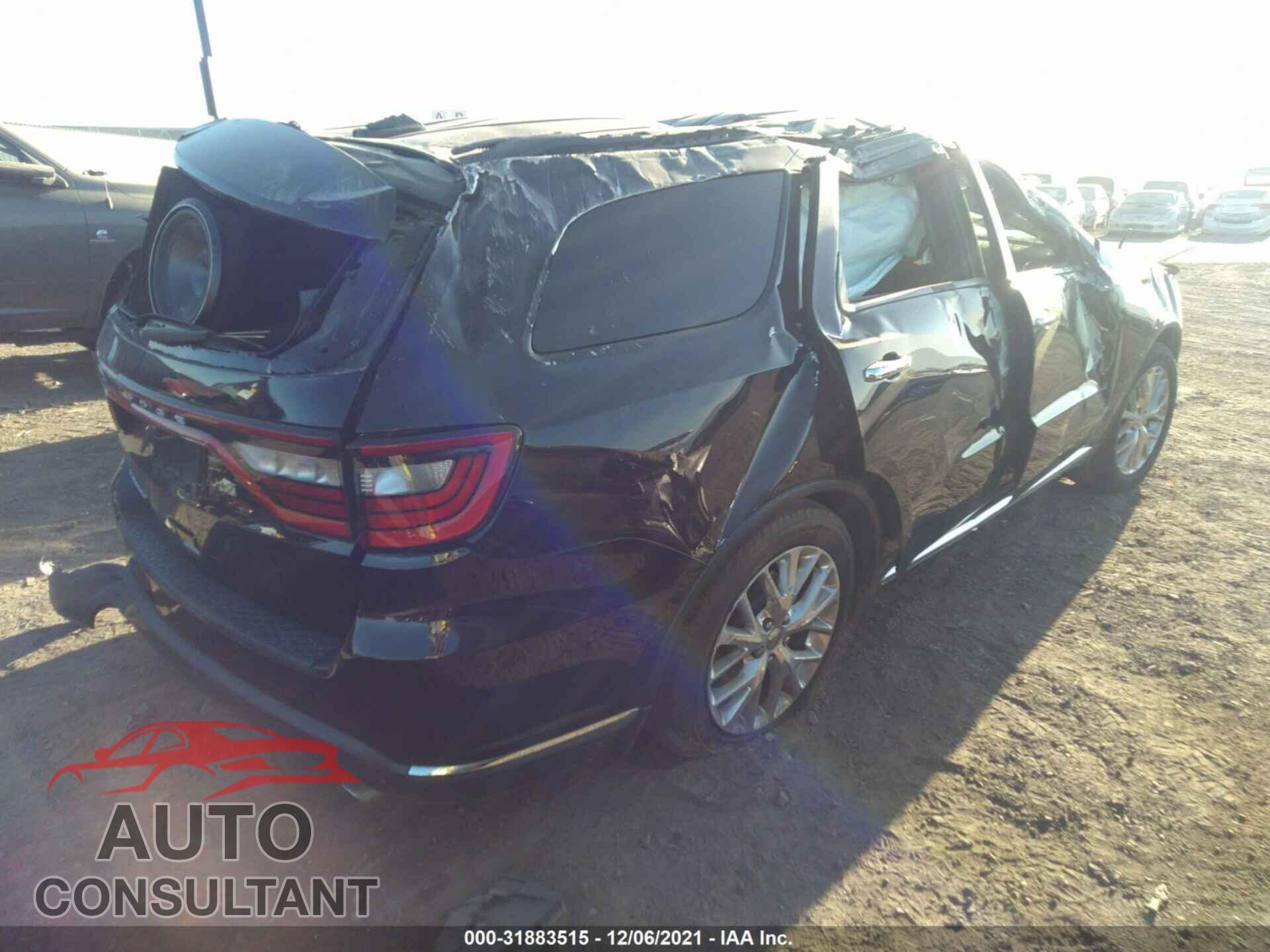 DODGE DURANGO 2017 - 1C4RDHAG2HC660492