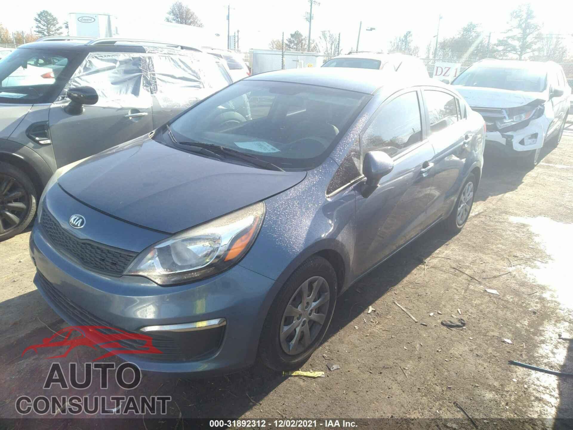 KIA RIO 2016 - KNADM4A32G6575713