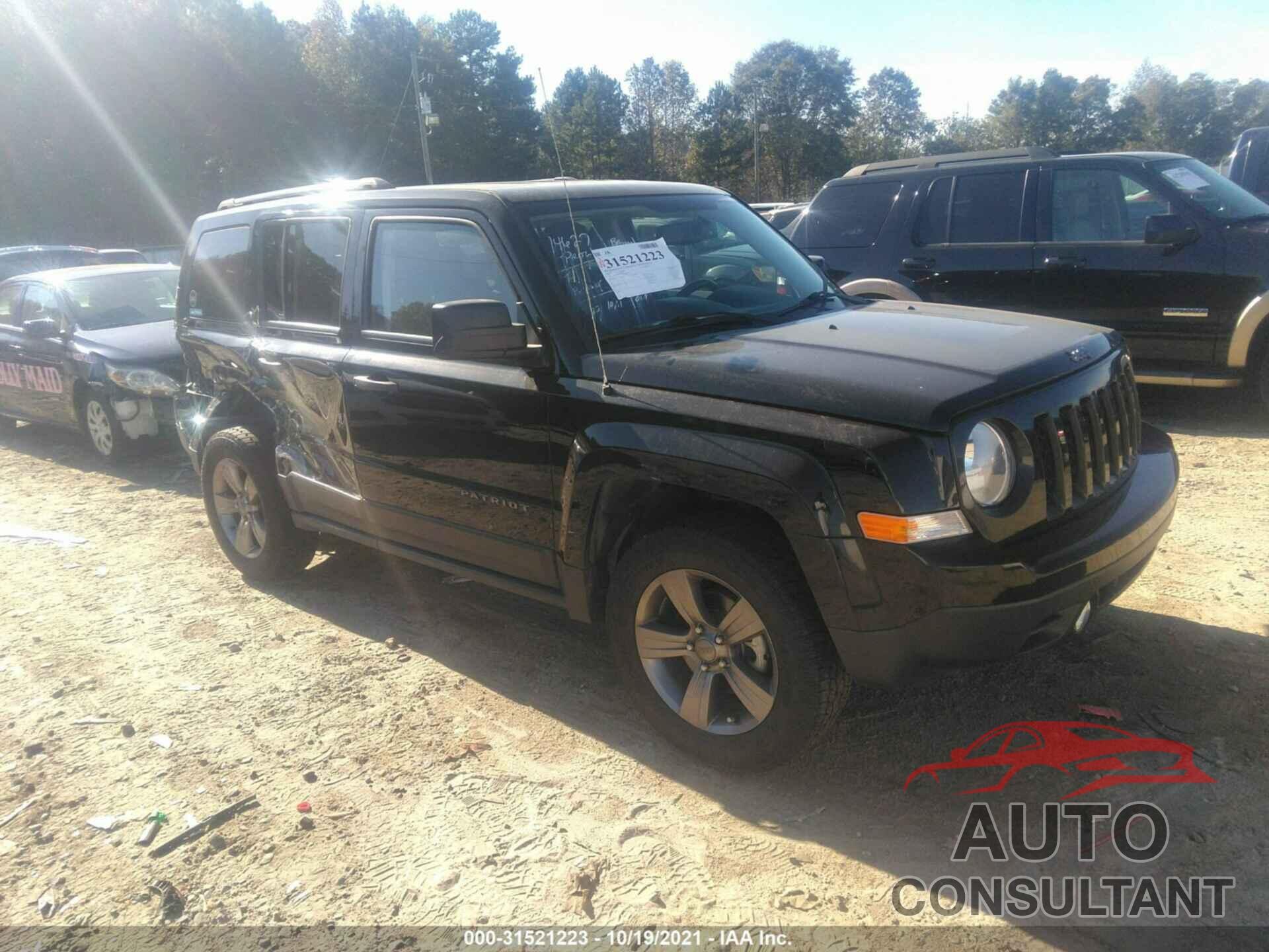 JEEP PATRIOT 2016 - 1C4NJPBA7GD812917