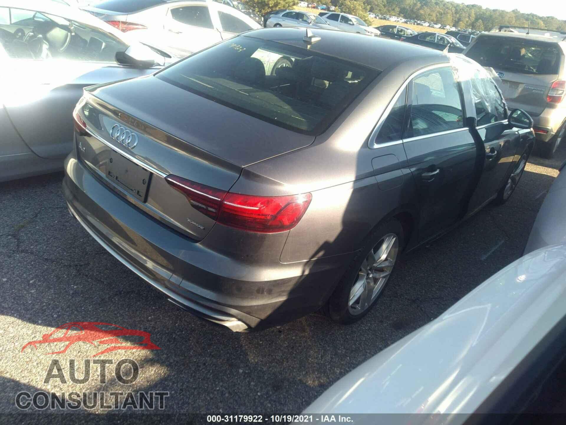 AUDI A4 2020 - WAUDNAF45LA046518