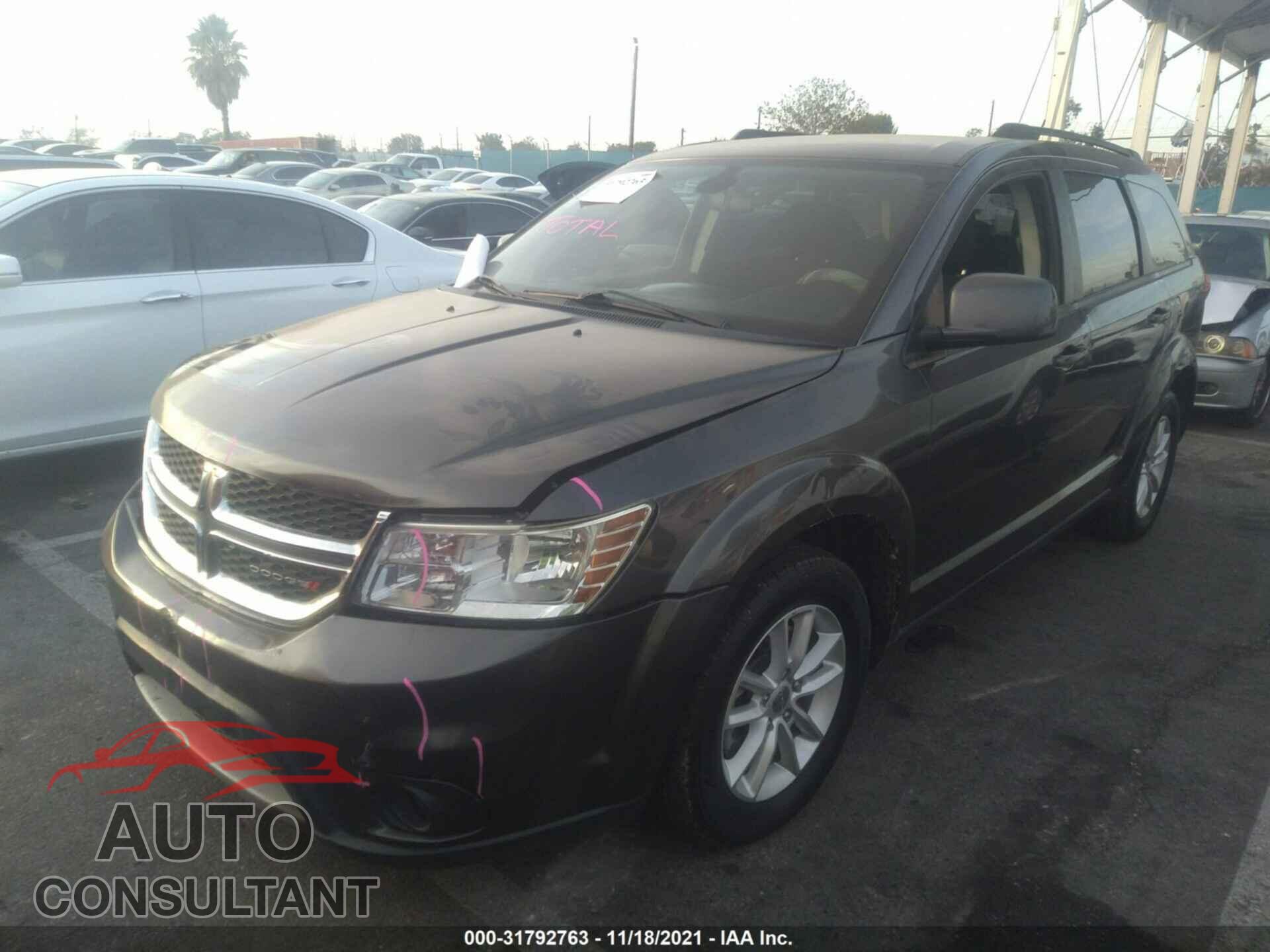 DODGE JOURNEY 2017 - 3C4PDCBG4HT525396