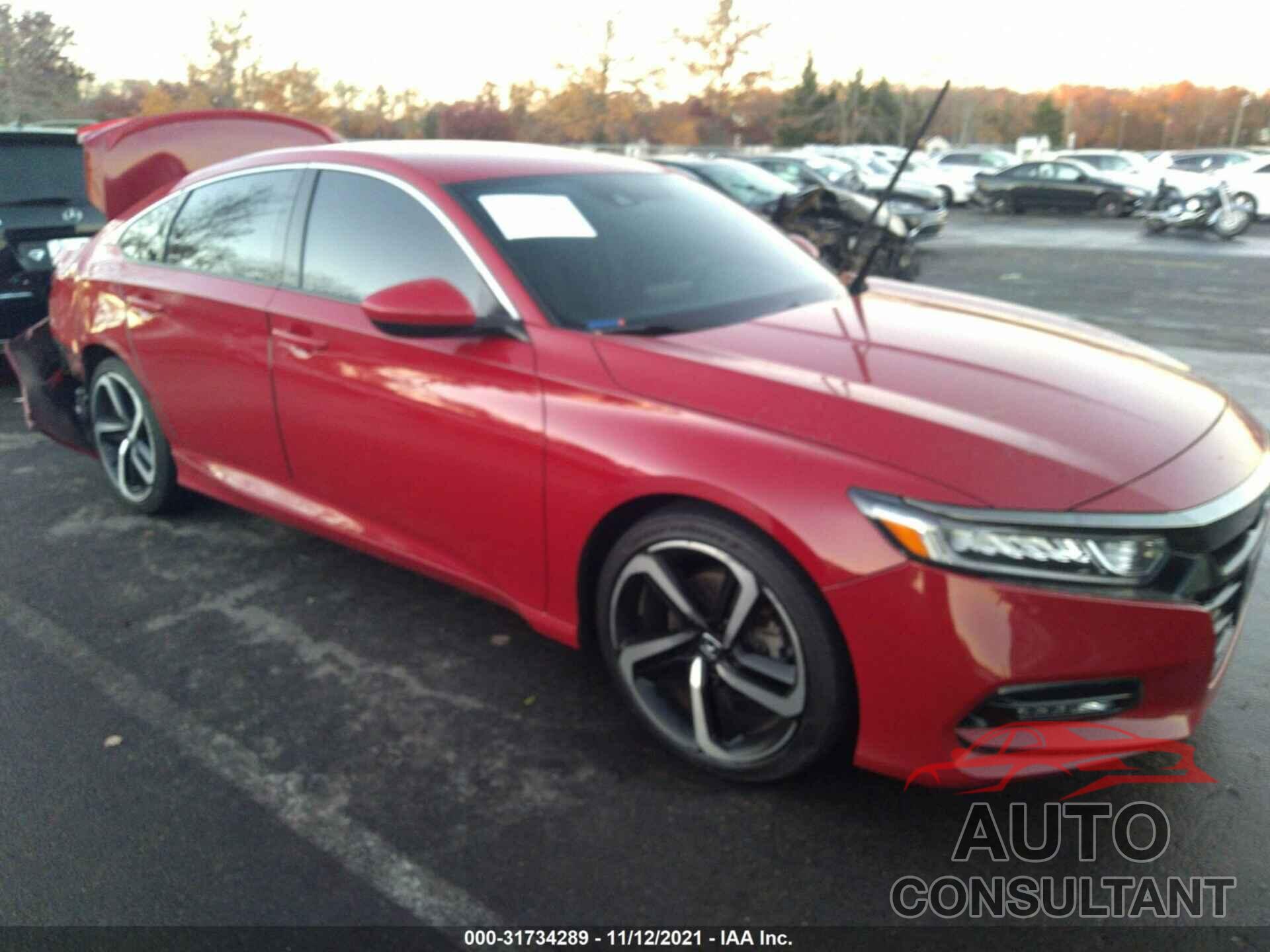 HONDA ACCORD SEDAN 2019 - 1HGCV1F3XKA063126