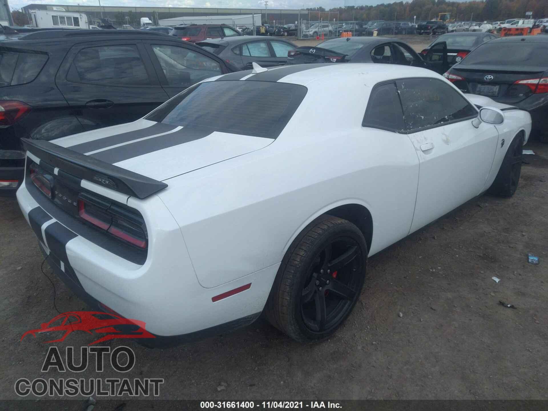 DODGE CHALLENGER 2019 - 2C3CDZL92KH731256