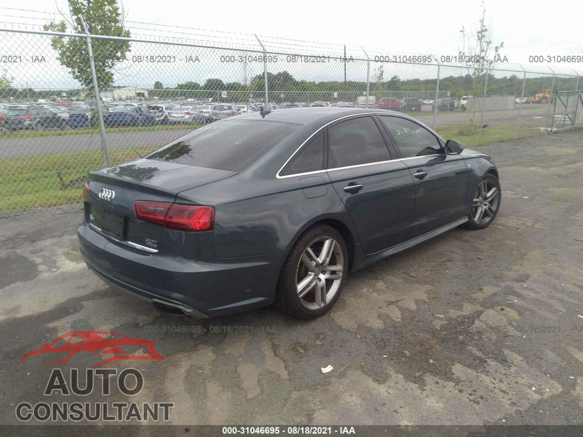 AUDI A6 2016 - WAUGFAFC4GN120589