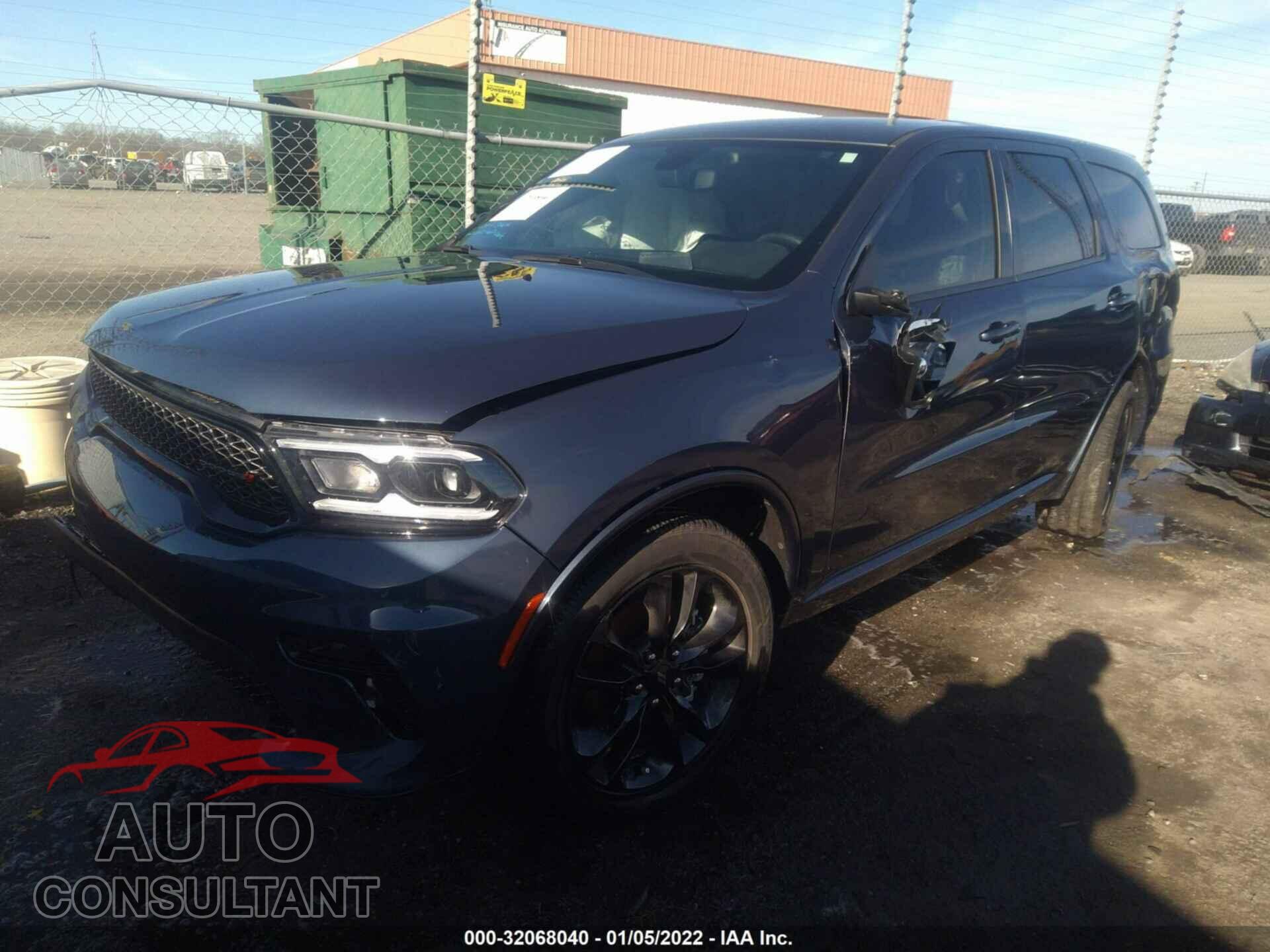 DODGE DURANGO 2021 - 1C4RDJAG1MC610457