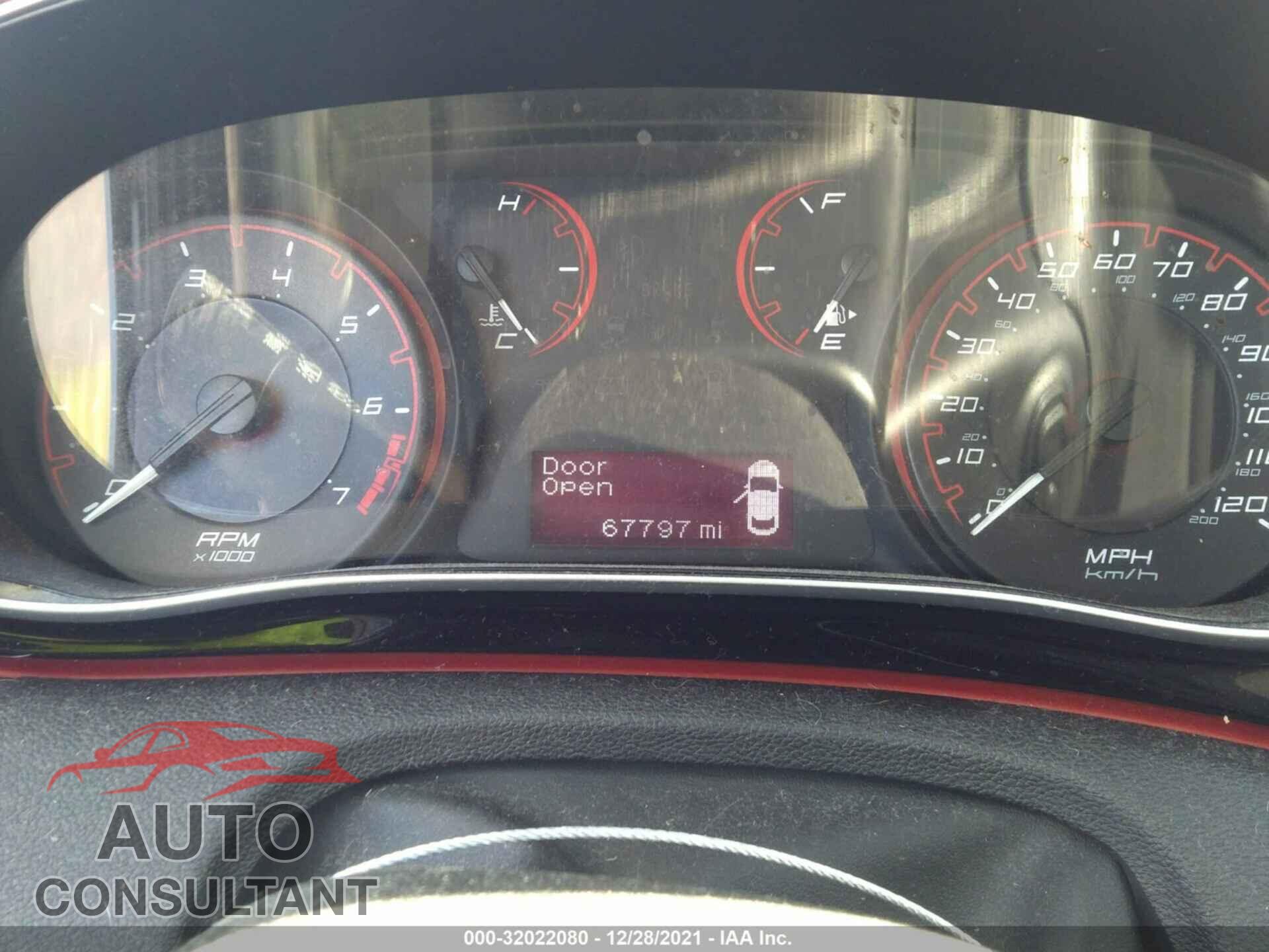 DODGE DART 2015 - 1C3CDFAA8FD434281