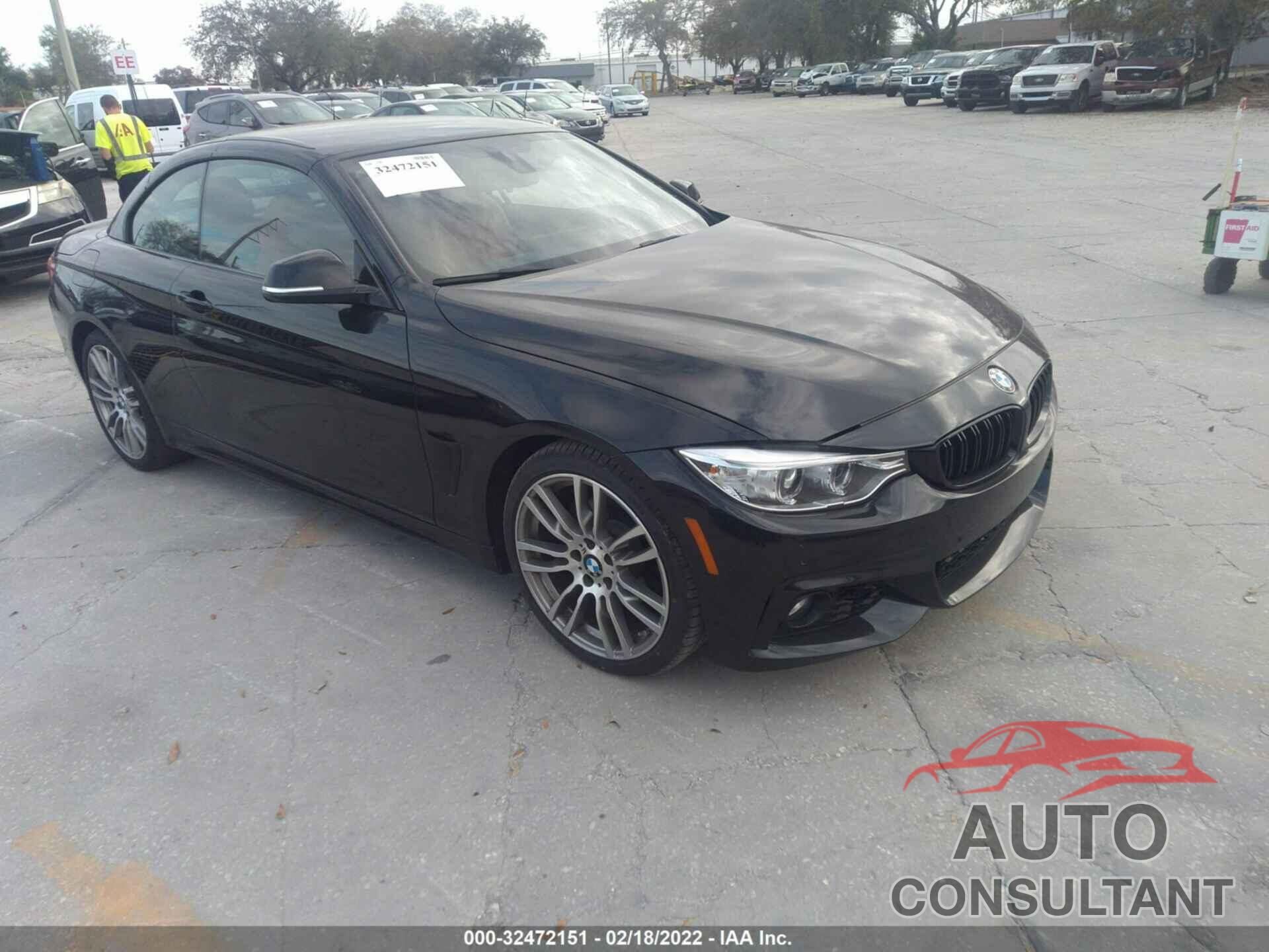 BMW 4 SERIES 2017 - WBA4U7C36H5J54910