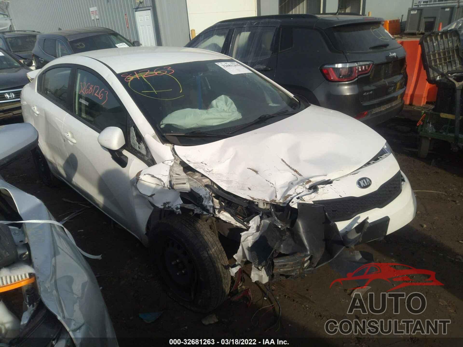 KIA RIO 2016 - KNADM4A34G6667115