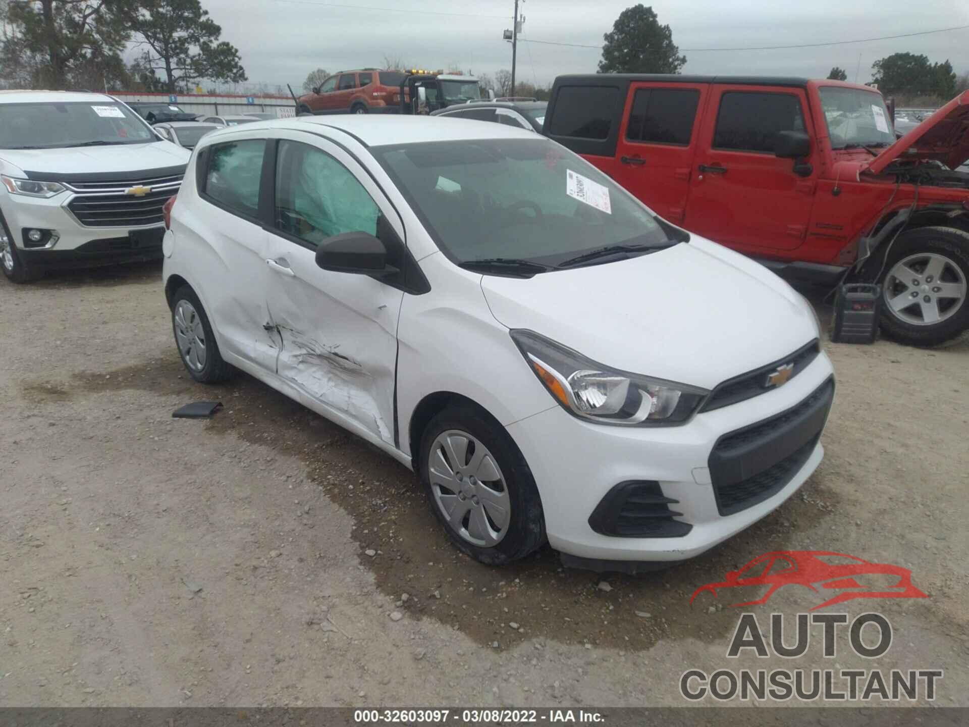 CHEVROLET SPARK 2016 - KL8CB6SA0GC633065