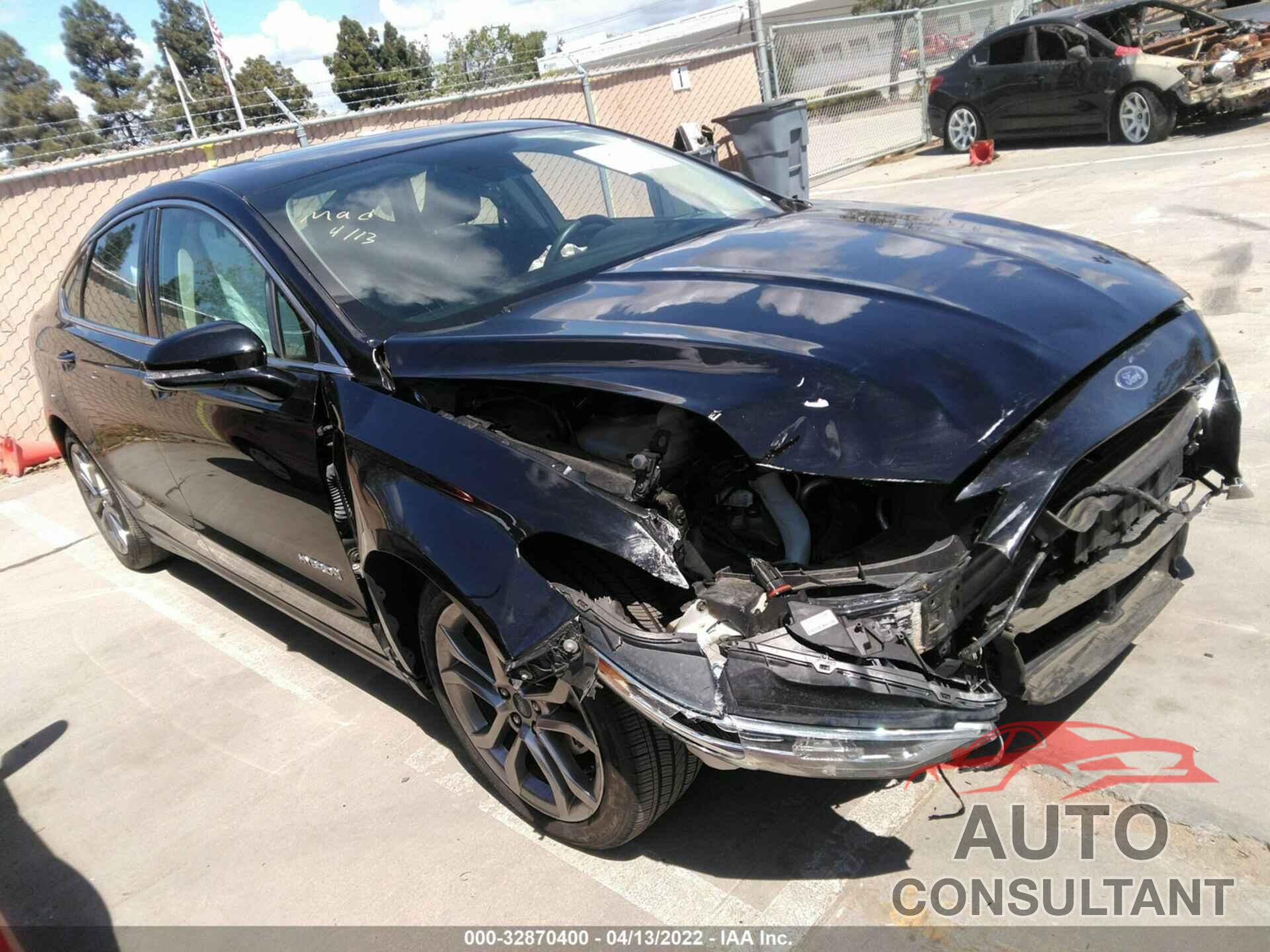 FORD FUSION HYBRID 2019 - 3FA6P0RU7KR118342