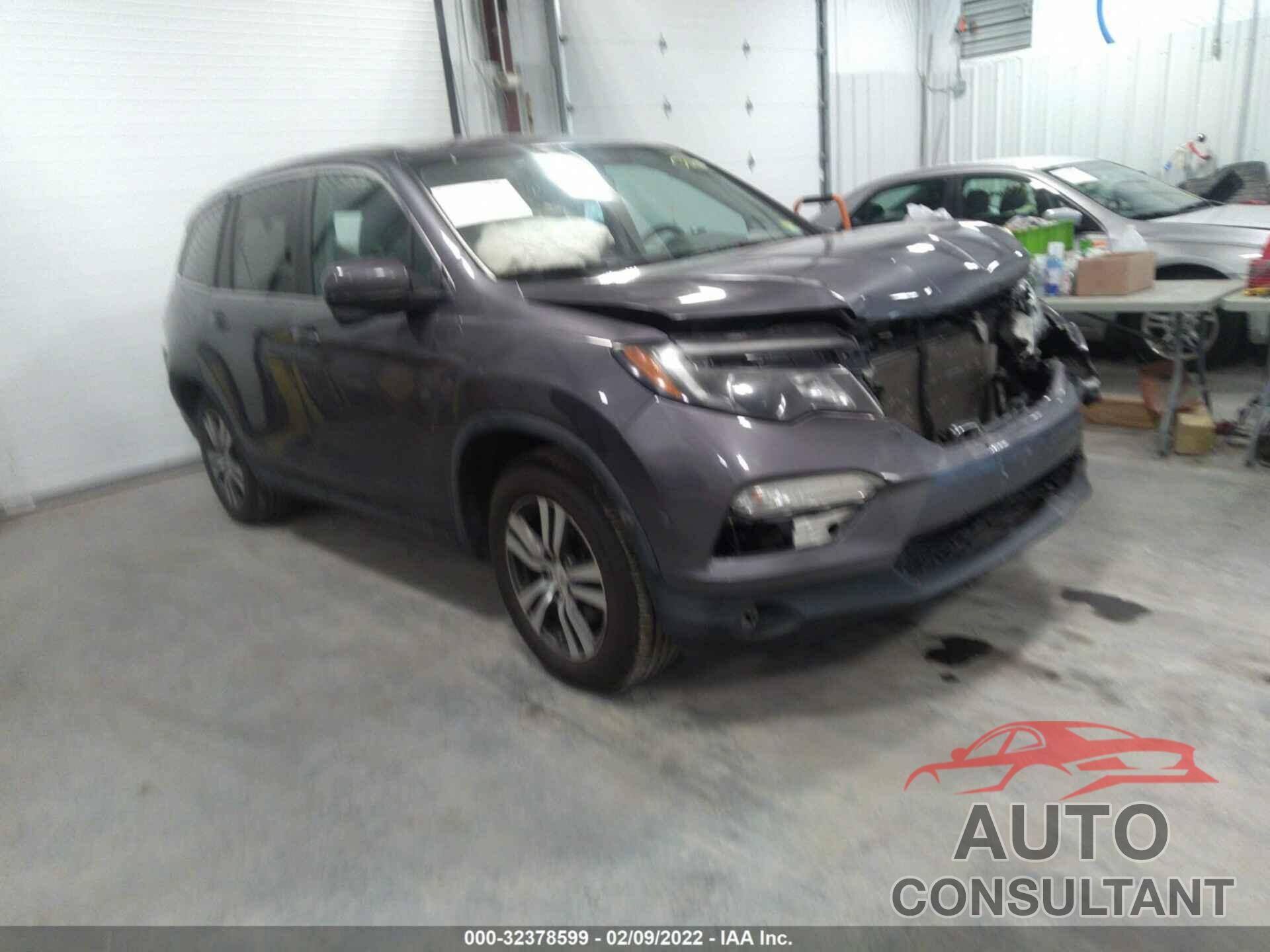 HONDA PILOT 2016 - 5FNYF6H59GB075070