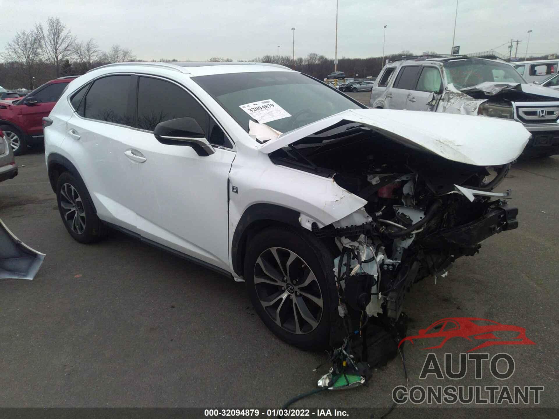 LEXUS NX 2017 - JTJBARBZ8H2129798