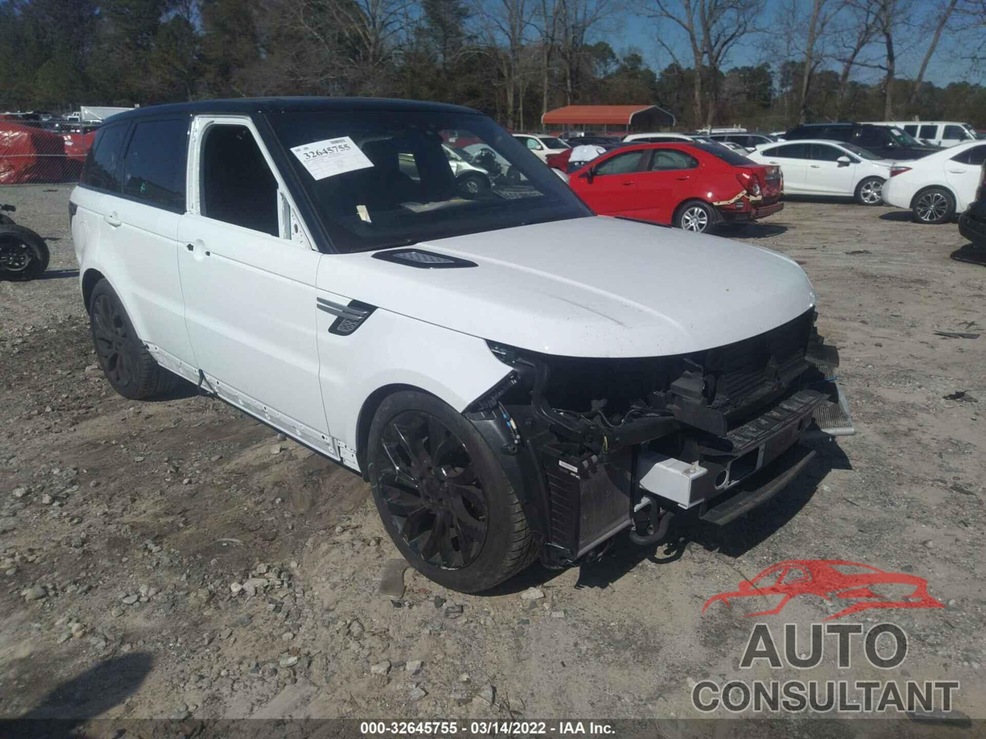 LAND ROVER RANGE ROVER SPORT 2017 - SALWR2FV4HA178491