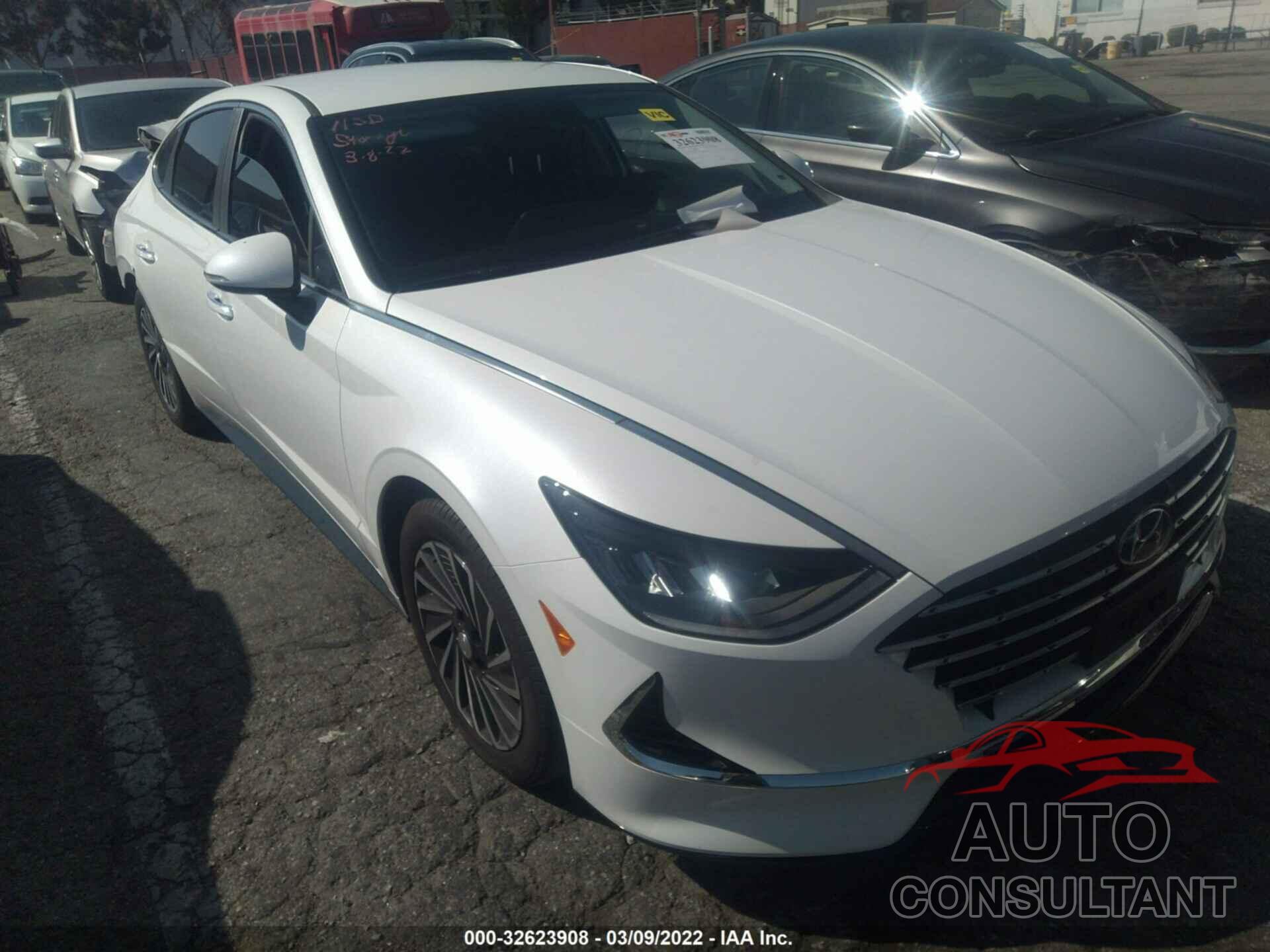 HYUNDAI SONATA HYBRID 2022 - KMHL34JJ9NA040383