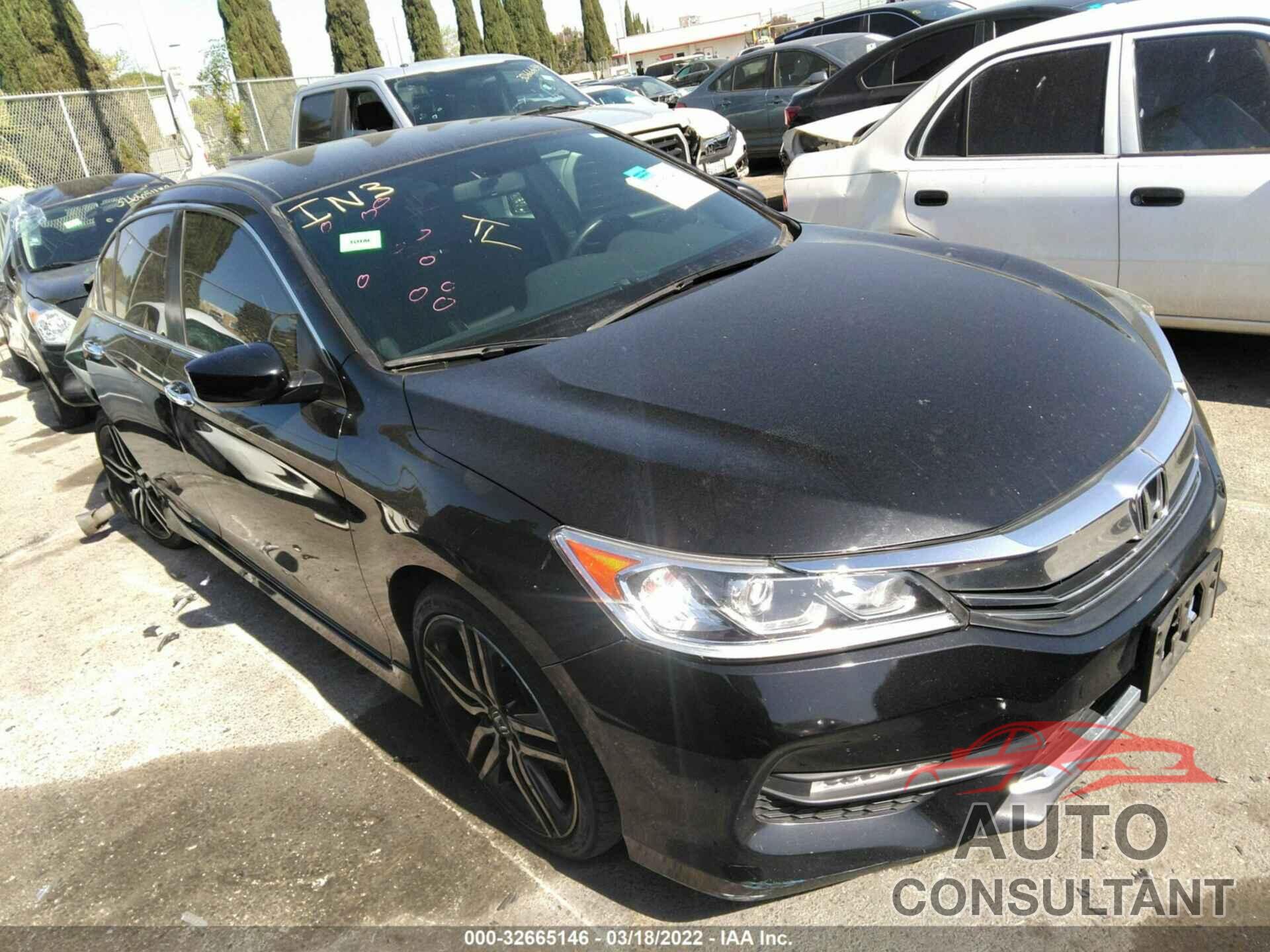 HONDA ACCORD SEDAN 2017 - 1HGCR2F51HA234608