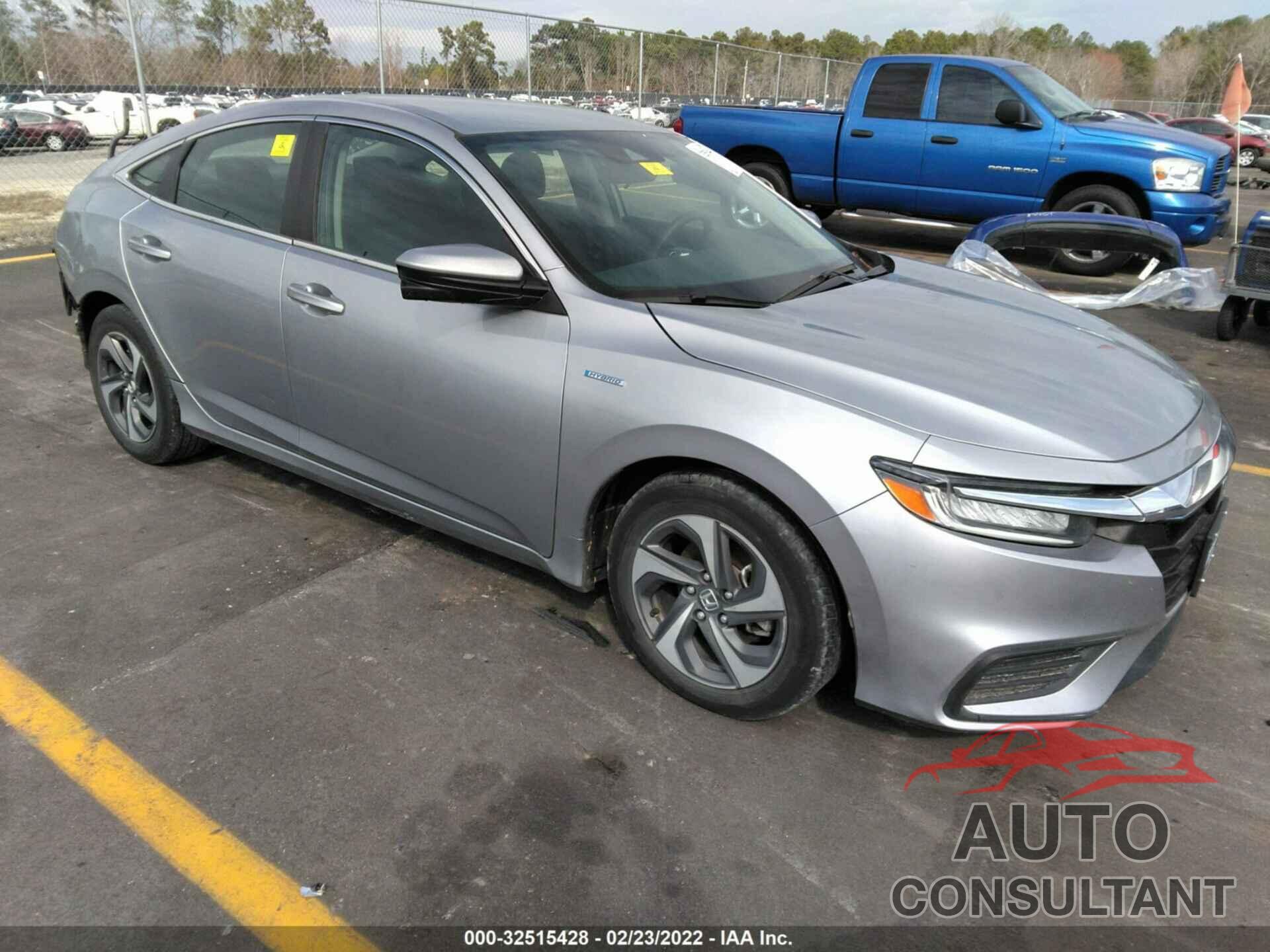 HONDA INSIGHT 2019 - 19XZE4F51KE023235