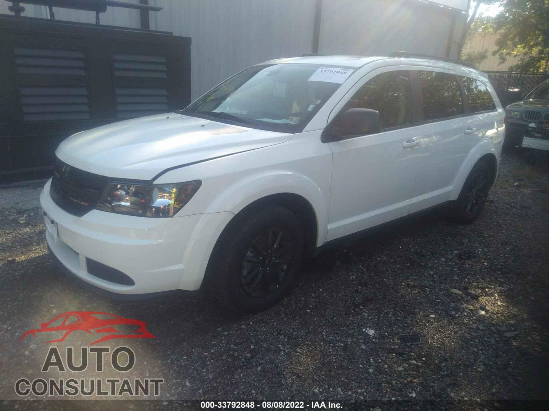 DODGE JOURNEY 2020 - 3C4PDCAB9LT273580