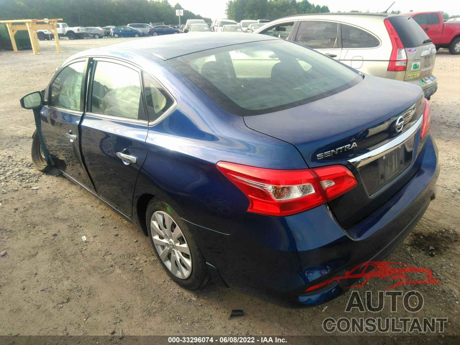 NISSAN SENTRA 2017 - 3N1AB7AP7HY272651