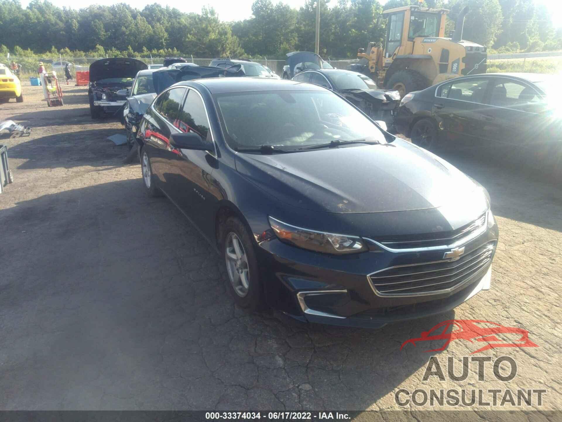 CHEVROLET MALIBU 2016 - 1G1ZB5ST5GF310036