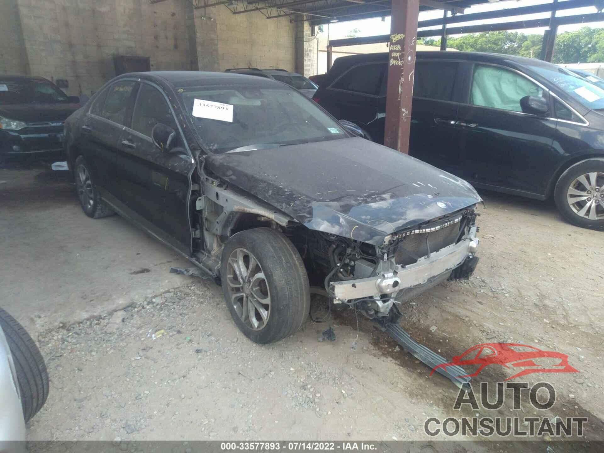 MERCEDES-BENZ C-CLASS 2017 - 55SWF4KB1HU195651