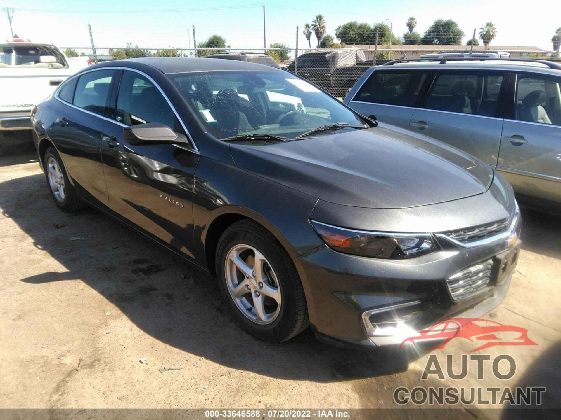 CHEVROLET MALIBU 2017 - 1G1ZB5ST9HF192283