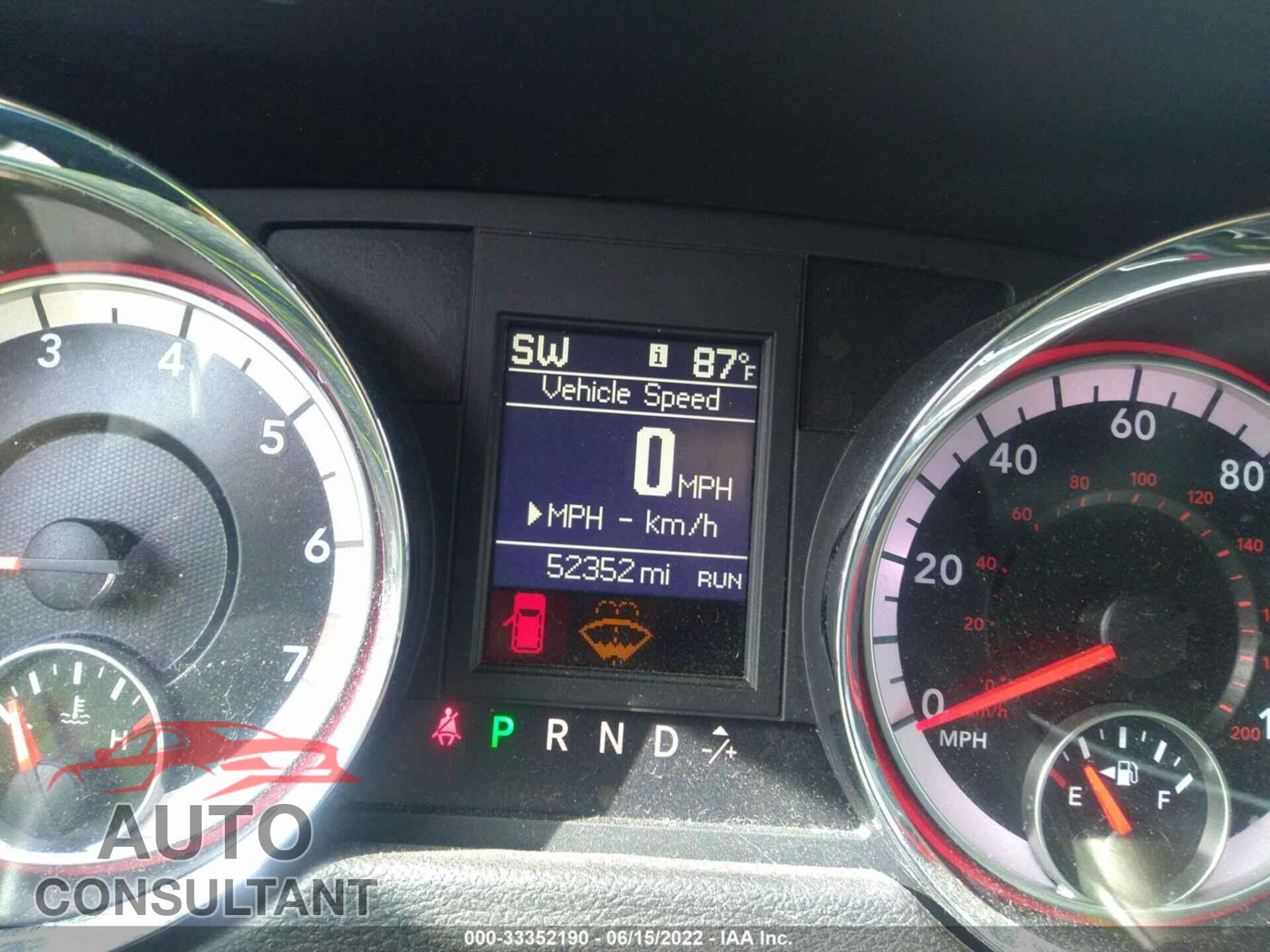 DODGE GRAND CARAVAN 2019 - 2C4RDGEG2KR512314