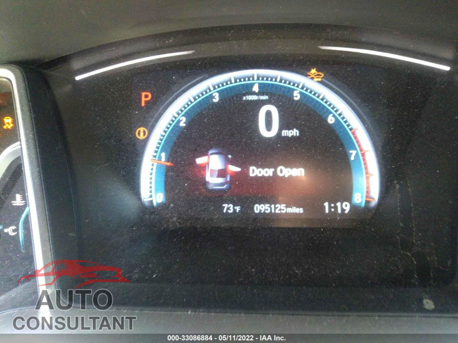 HONDA CIVIC SEDAN 2016 - 2HGFC1F96GH643473