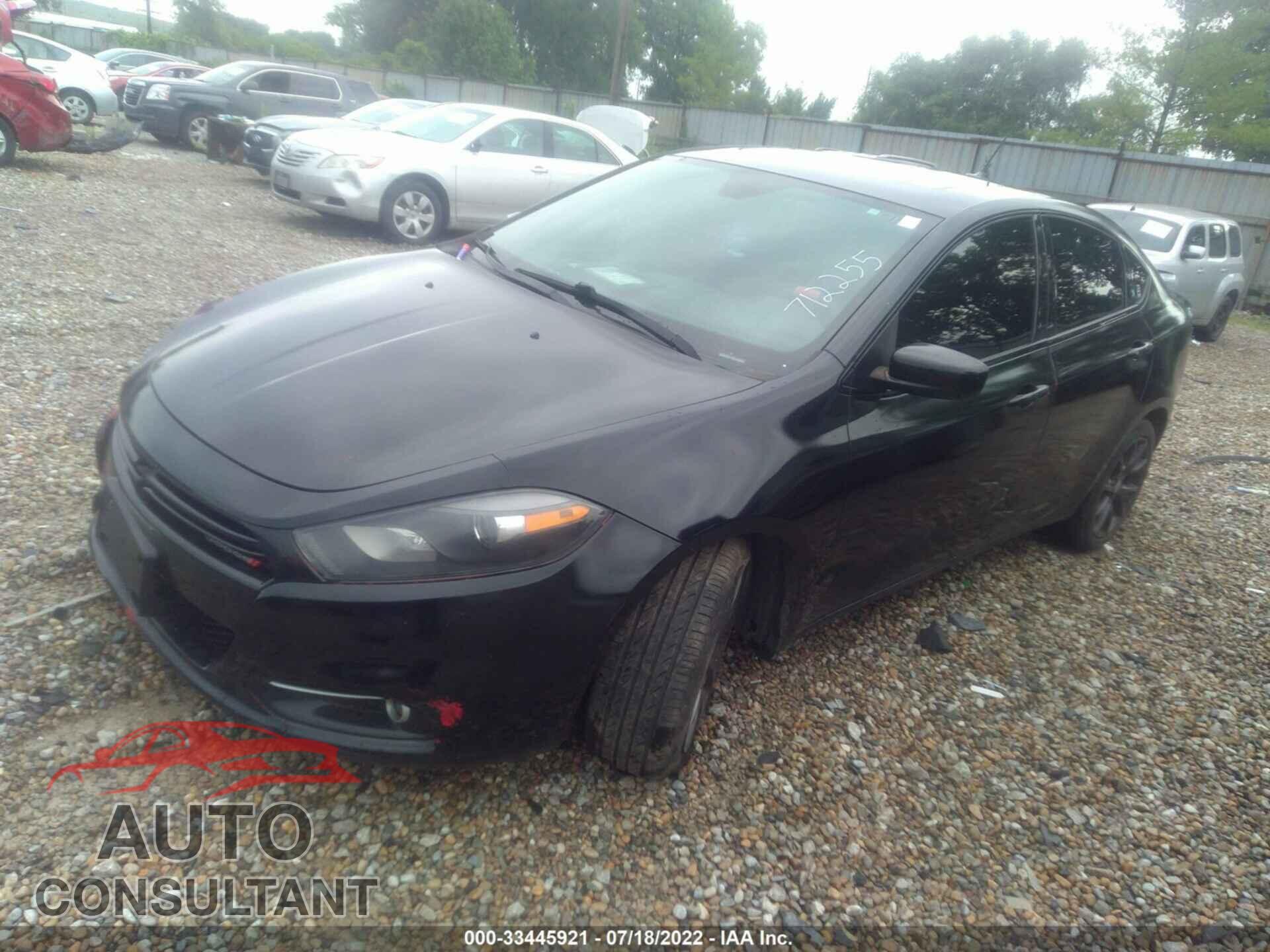 DODGE DART 2016 - 1C3CDFBB5GD712255