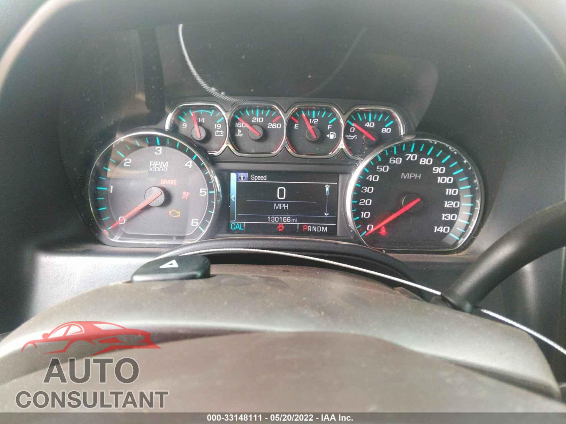 CHEVROLET SILVERADO 1500 2016 - 3GCPCSEC0GG331106