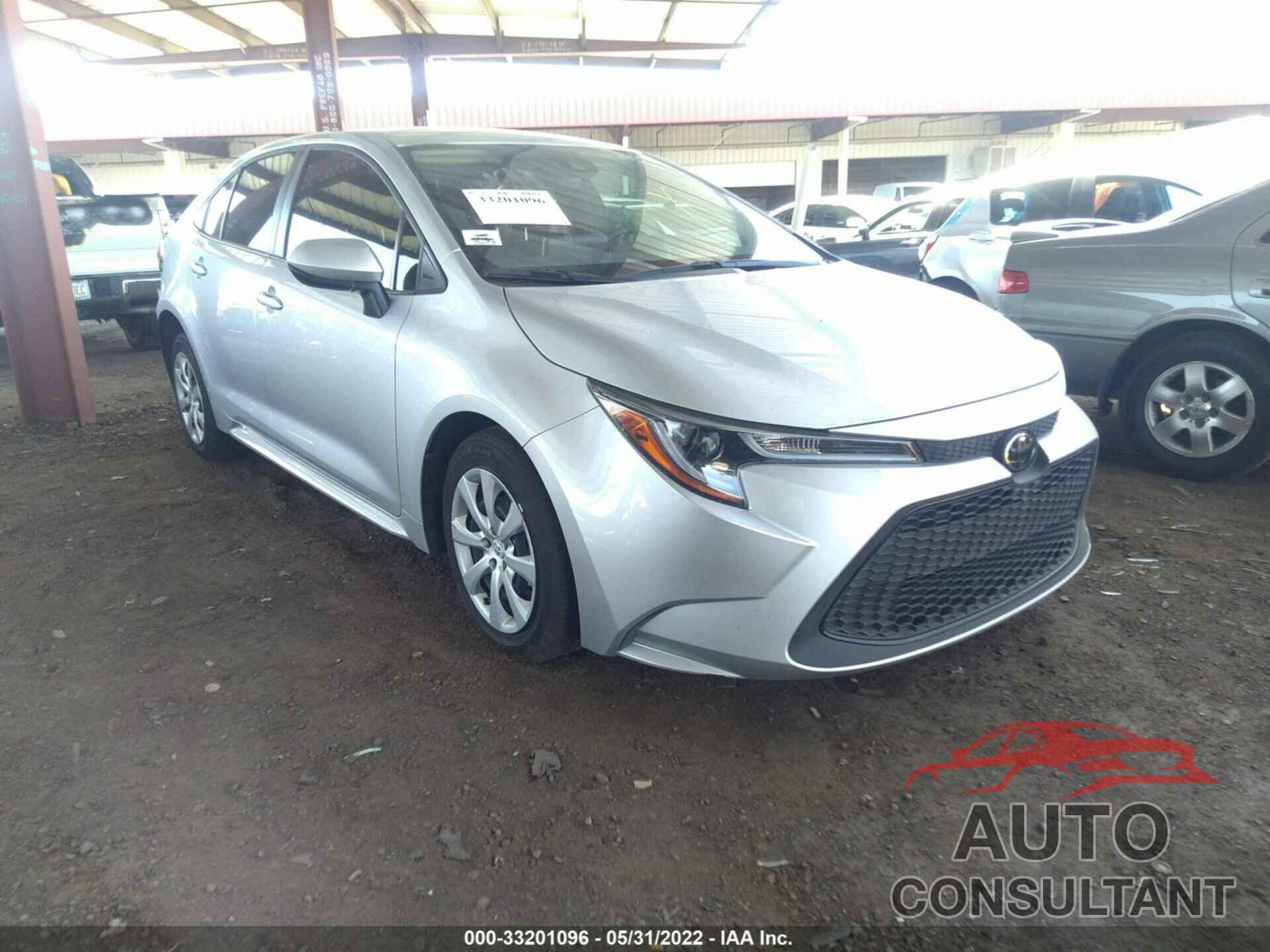 TOYOTA COROLLA 2020 - JTDEPRAE8LJ069050