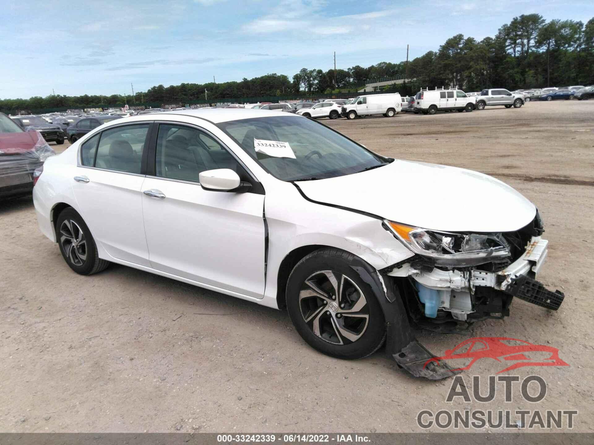 HONDA ACCORD SEDAN 2017 - 1HGCR2F30HA105788