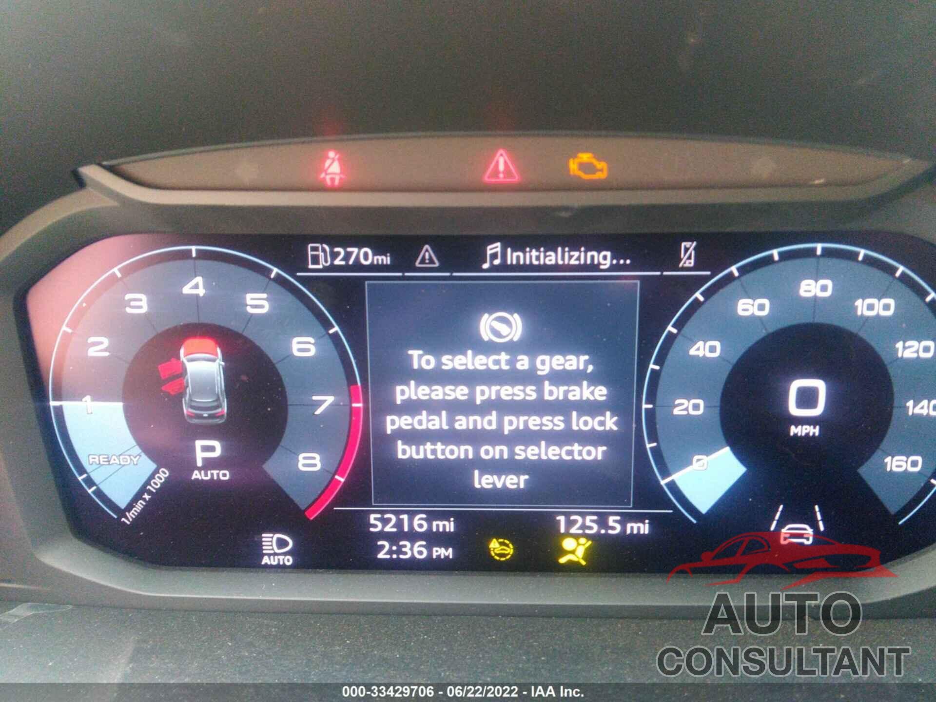 AUDI Q3 2022 - WA1EECF30N1021310