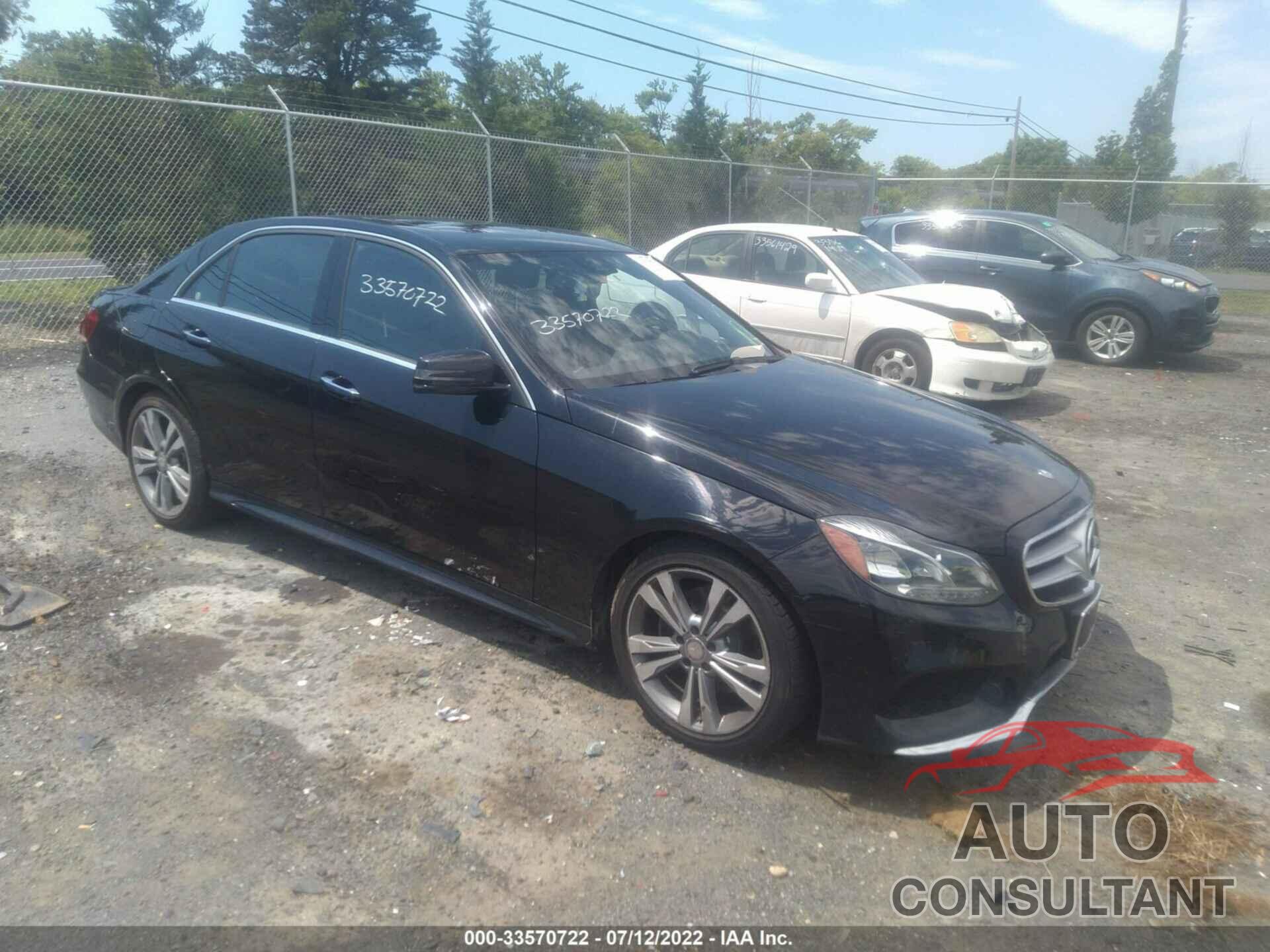 MERCEDES-BENZ E-CLASS 2016 - WDDHF8JB2GB271985